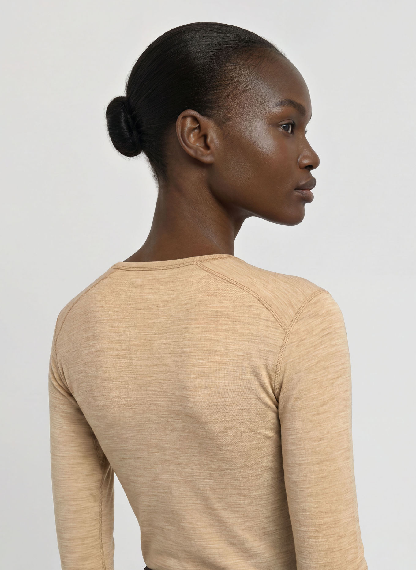 icebreaker MERINO 200 OASIS Functional shirt made of merino wool: LIGHT BROWN