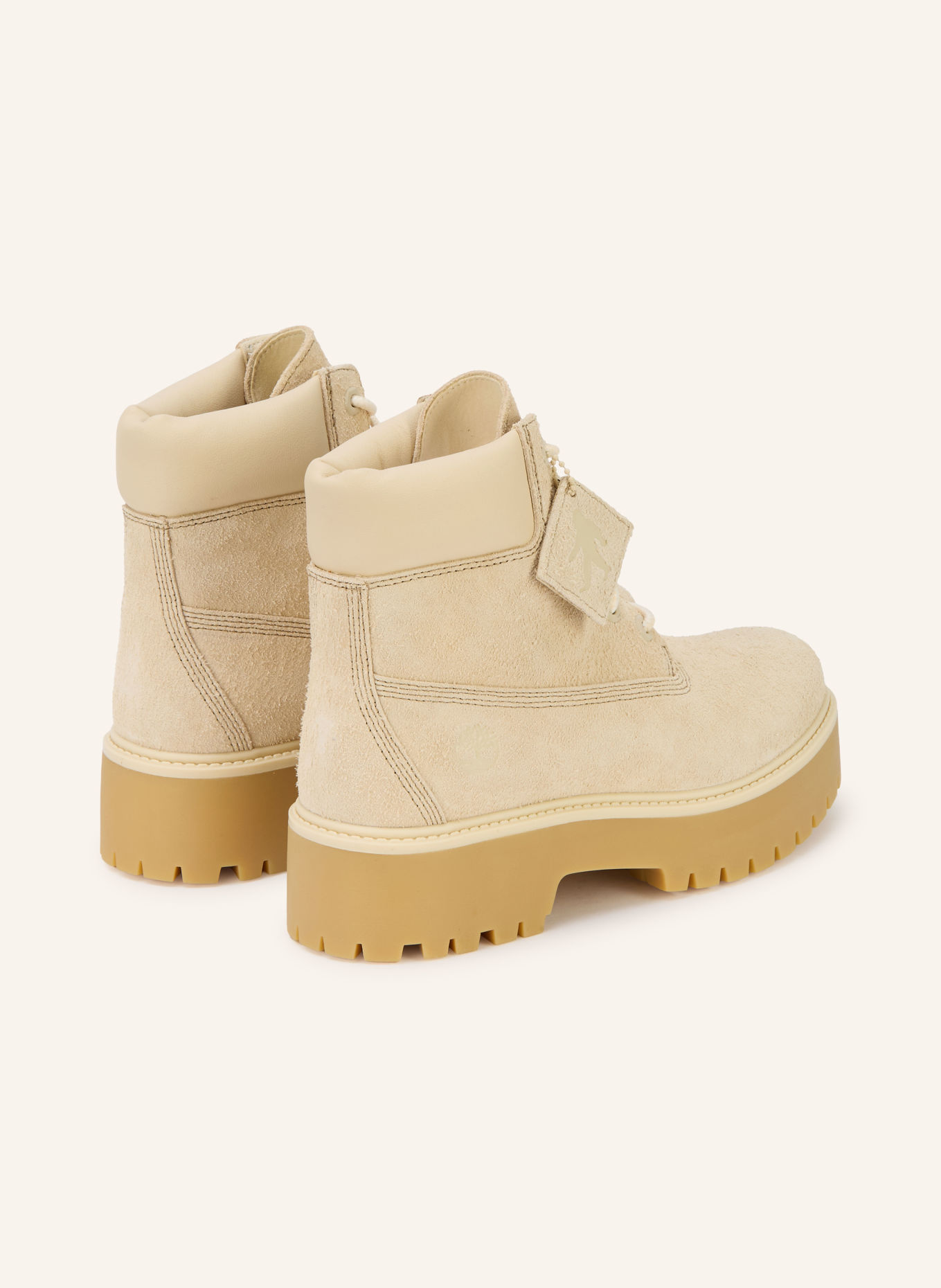 Timberland STONE STREET 6 INCH Lace-up boots: BEIGE