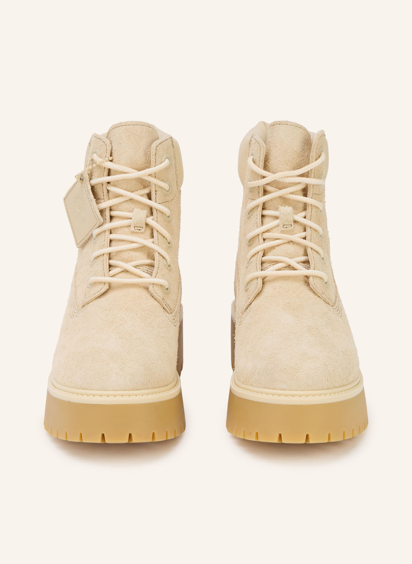 Timberland STONE STREET 6 INCH Lace-up boots: BEIGE