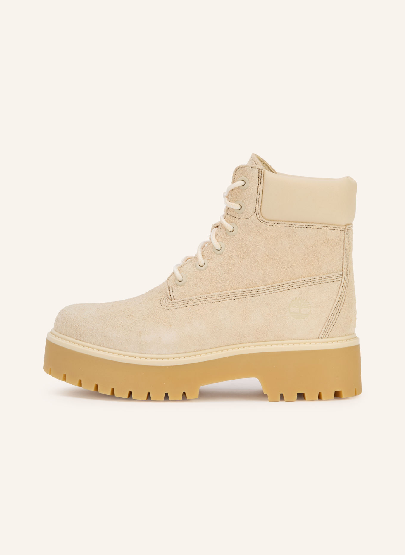 Timberland STONE STREET 6 INCH Lace-up boots: BEIGE