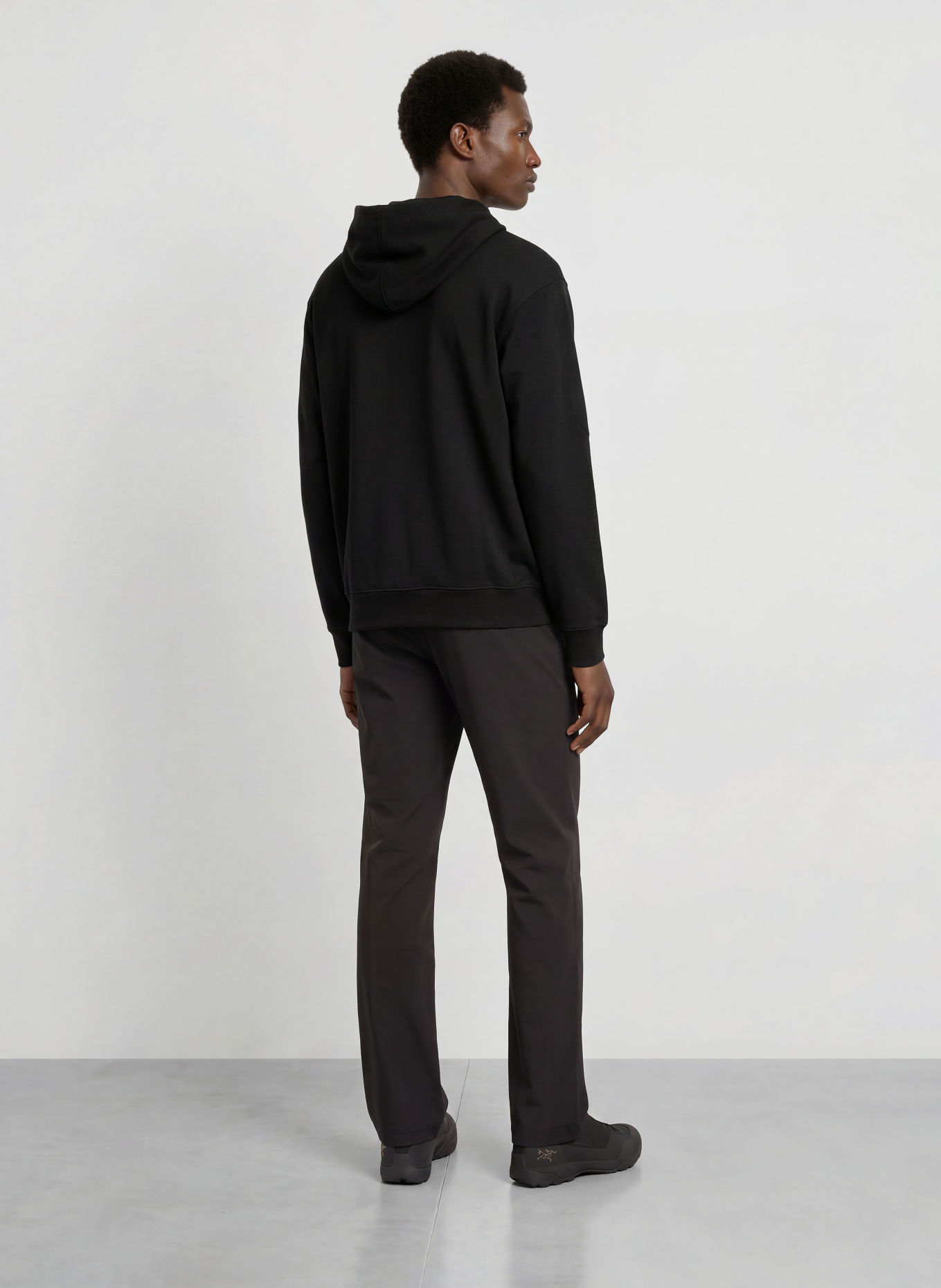 icebreaker 360 REALFLEECE™ ELEMENTAL Hoodie made of merino wool: BLACK