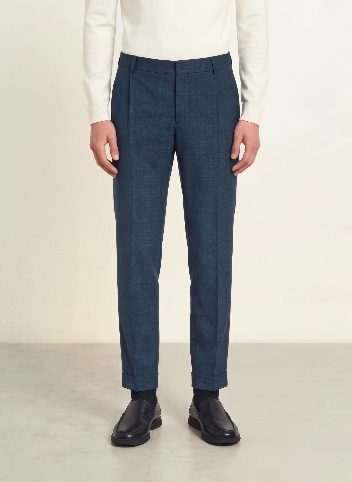 STRELLSON LUIS2 Relaxed Fit Suit Trousers: 402 Dark Blue 402
