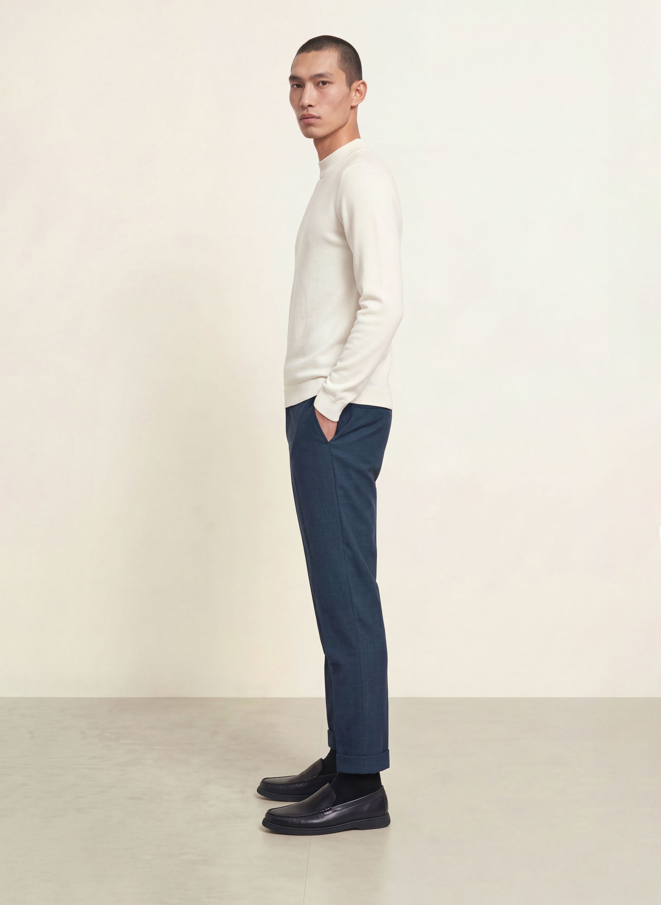 STRELLSON LUIS2 Relaxed Fit Suit Trousers: 402 Dark Blue 402