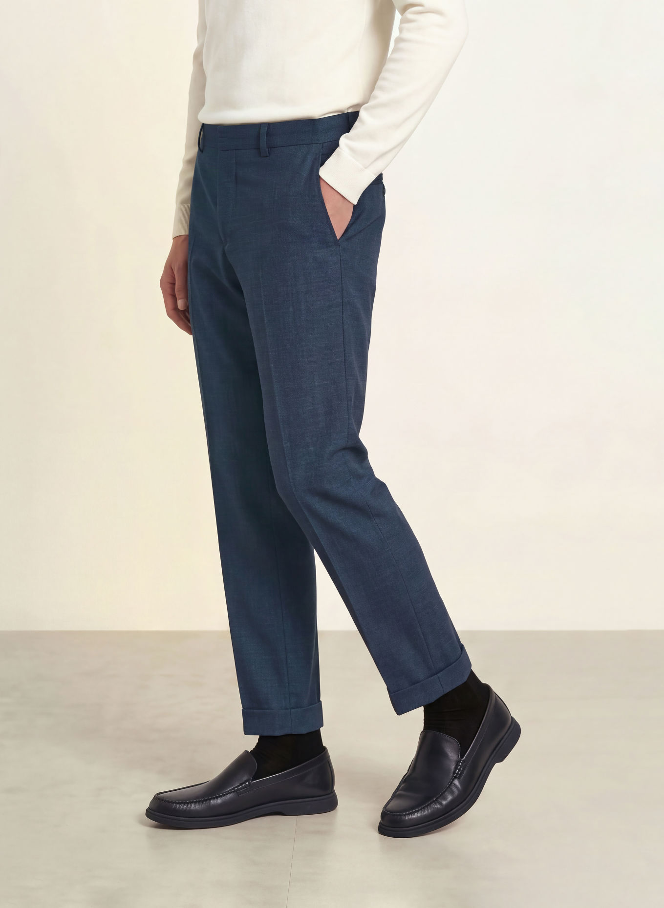 STRELLSON LUIS2 Relaxed Fit Suit Trousers: 402 Dark Blue 402