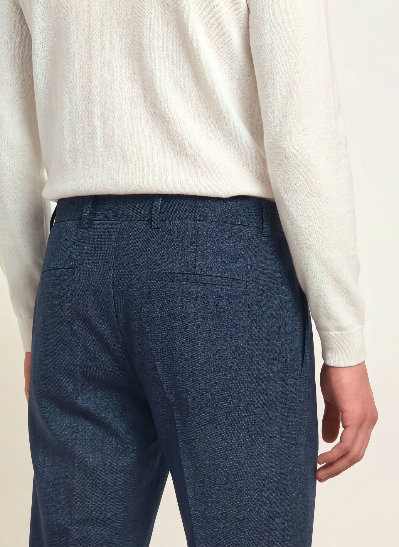 STRELLSON LUIS2 Relaxed Fit Suit Trousers: 402 Dark Blue 402