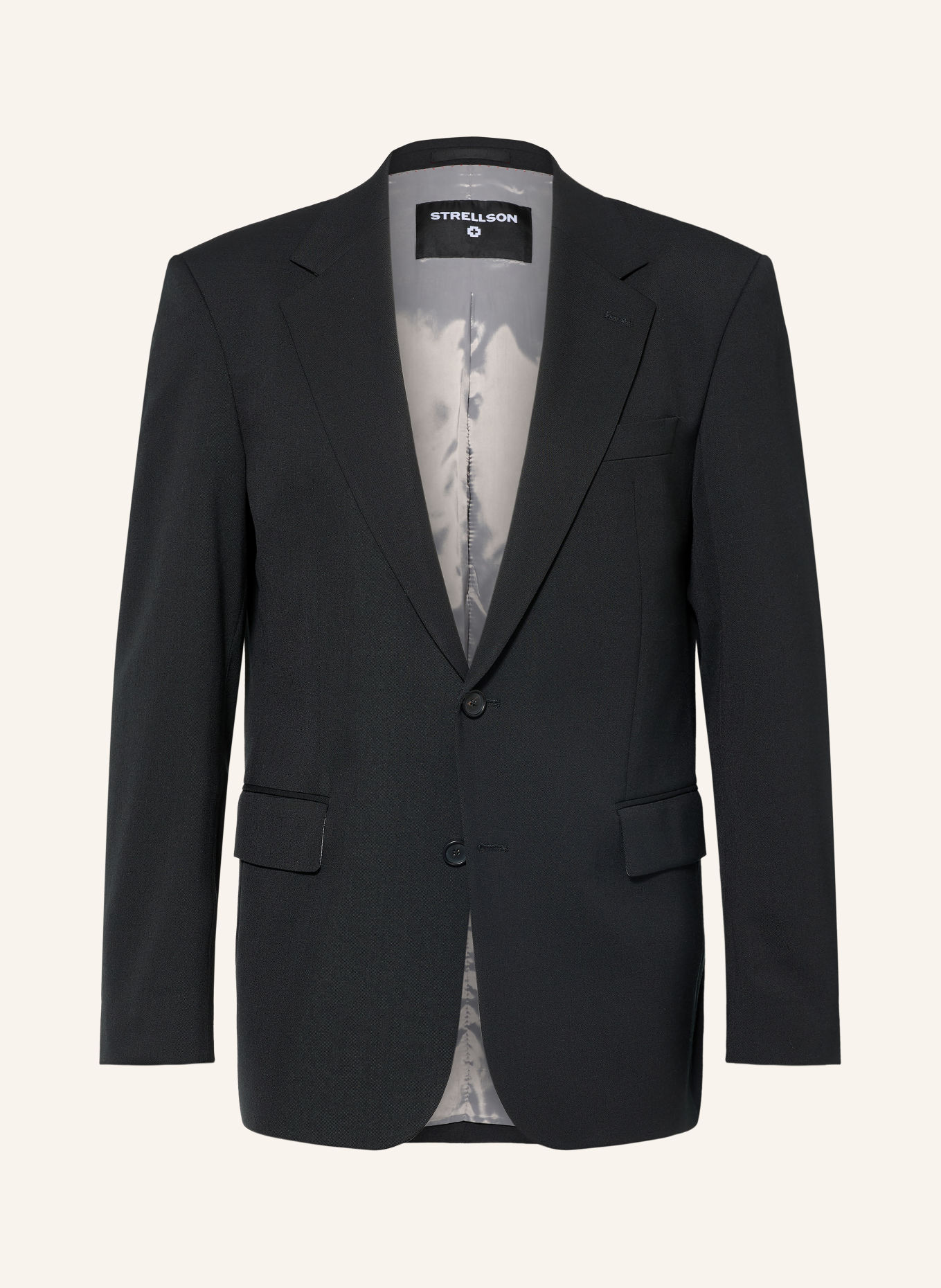 STRELLSON Sakko REECE Regular Fit: SCHWARZ