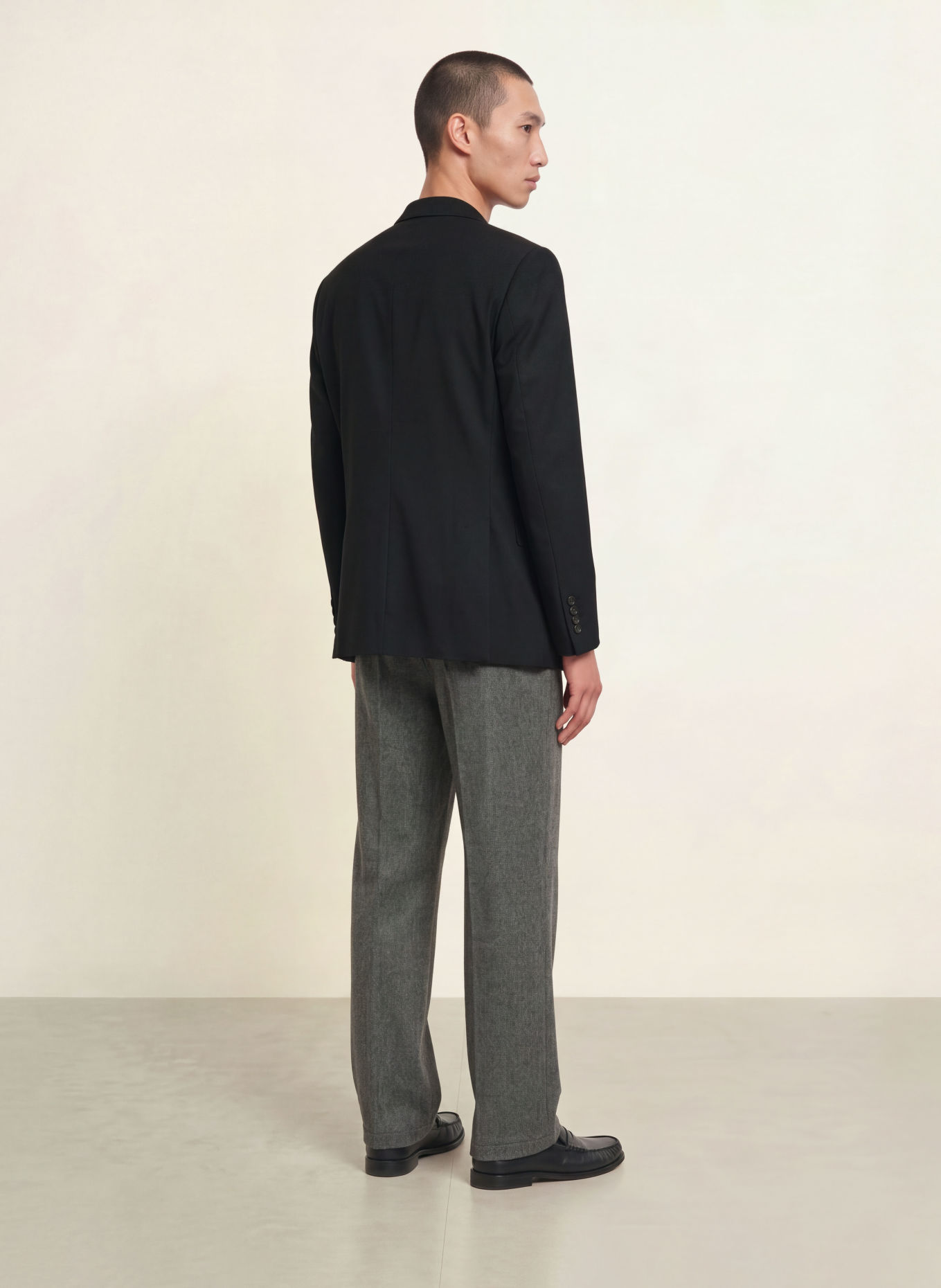 STRELLSON Sakko REECE Regular Fit: SCHWARZ