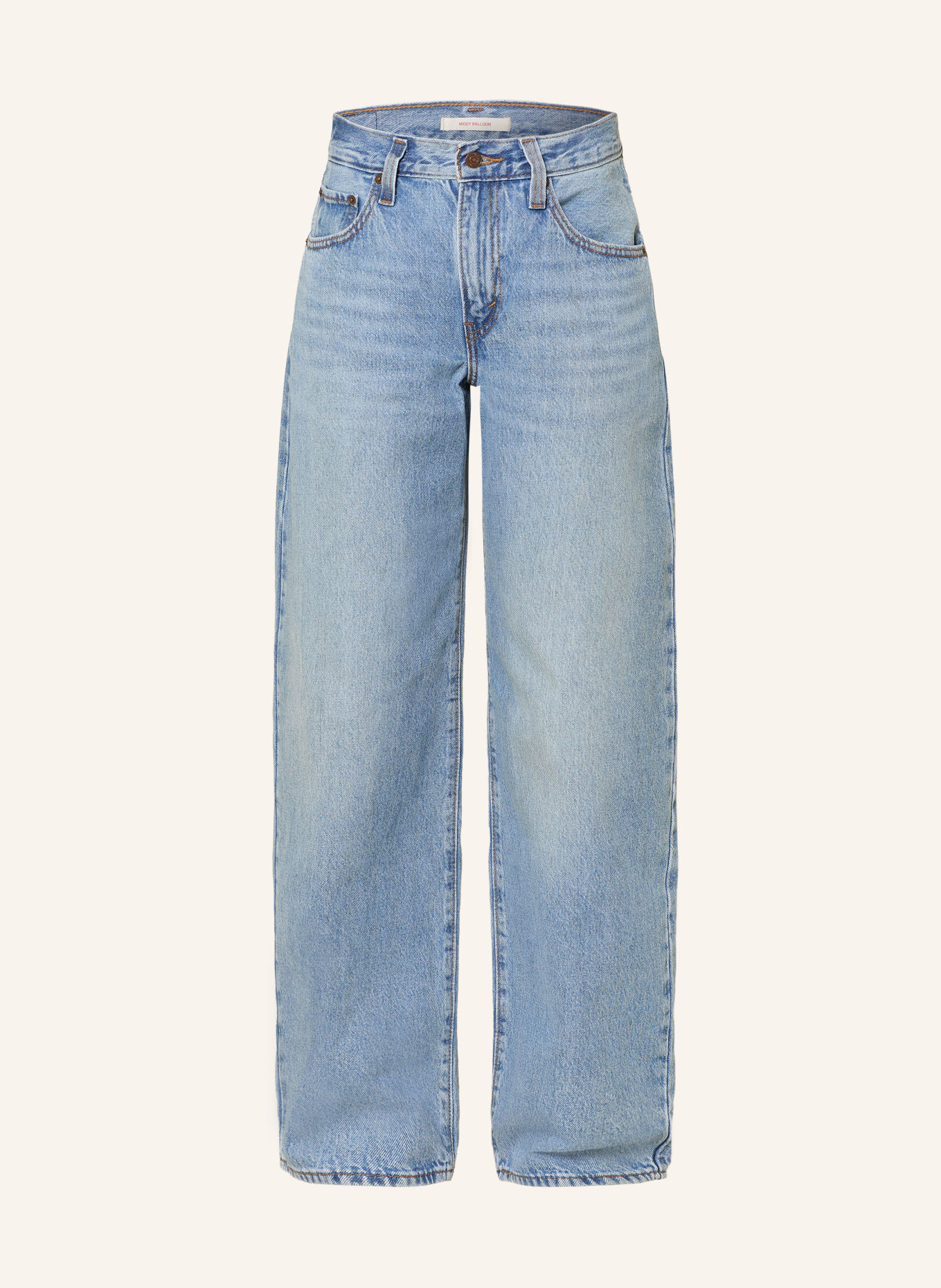 Levi's® Barrel Jeans MIDDY BALLON: 08 Med Indigo - Worn In
