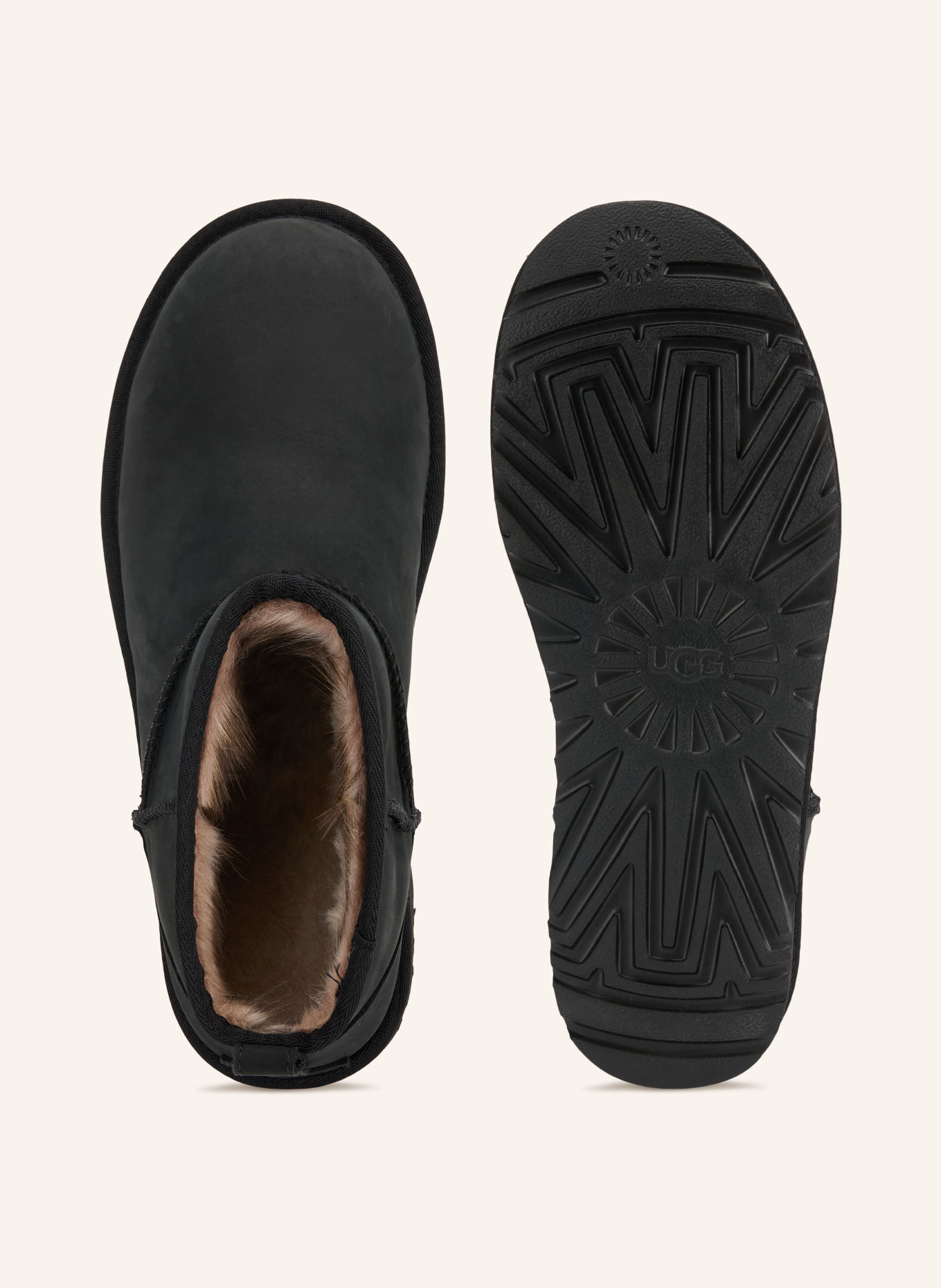 UGG Boots CLASSIC ULTRA MINI: SCHWARZ