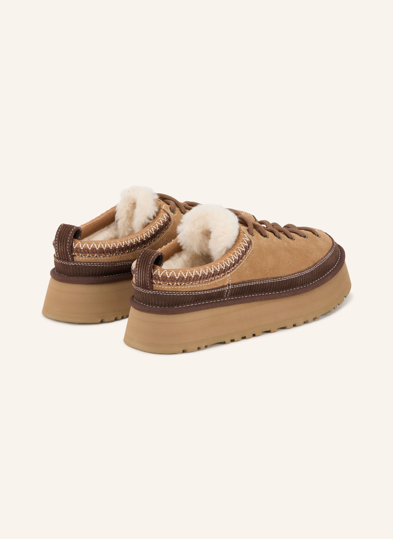 UGG Plateau-Schnürer HERITAGE: COGNAC / DUNKELBRAUN