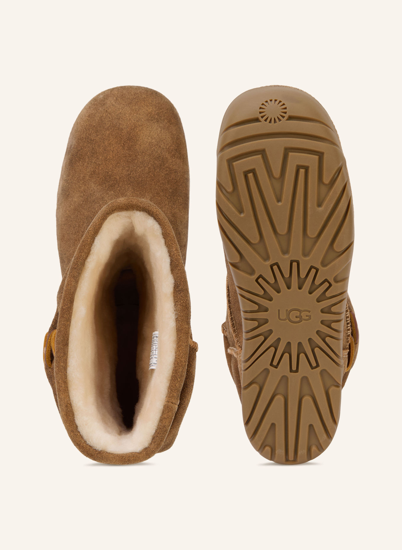 UGG Boots BUCKED: HELLBRAUN