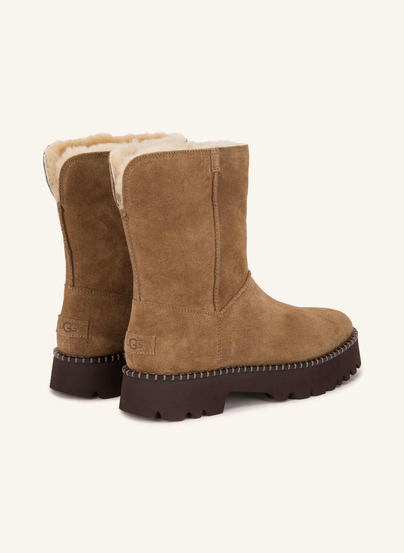UGG Boots UPTOWNER SHORT: HELLBRAUN