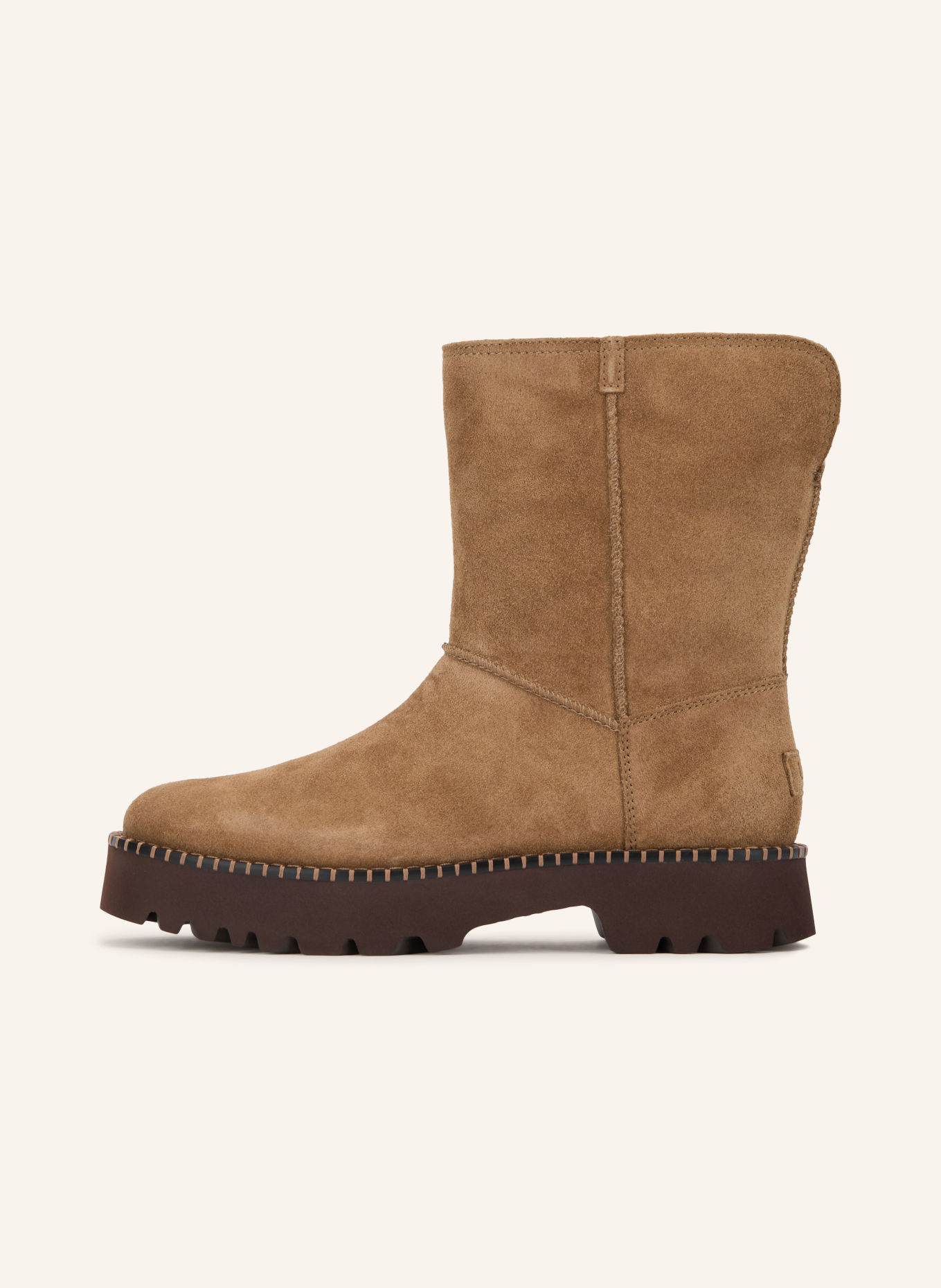 UGG Boots UPTOWNER SHORT: HELLBRAUN