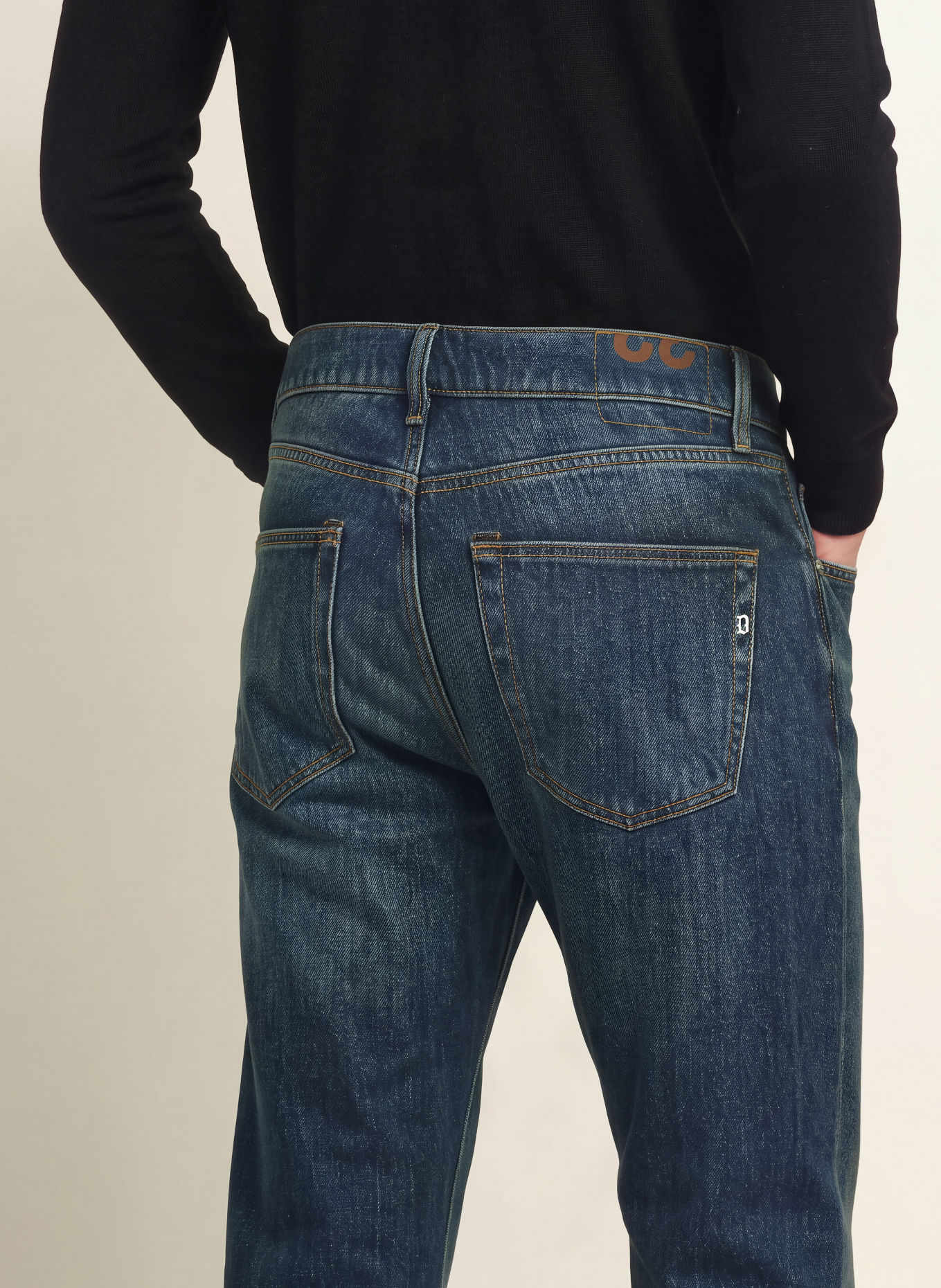 Dondup Jeans ICON Regular Fit: 800 BLUE