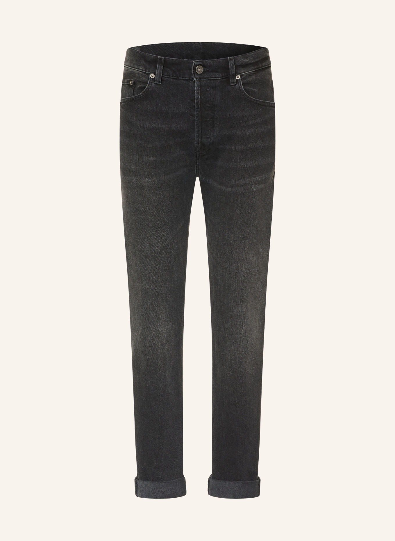 Dondup Džíny ICON Slim Fit: 999 BLACK