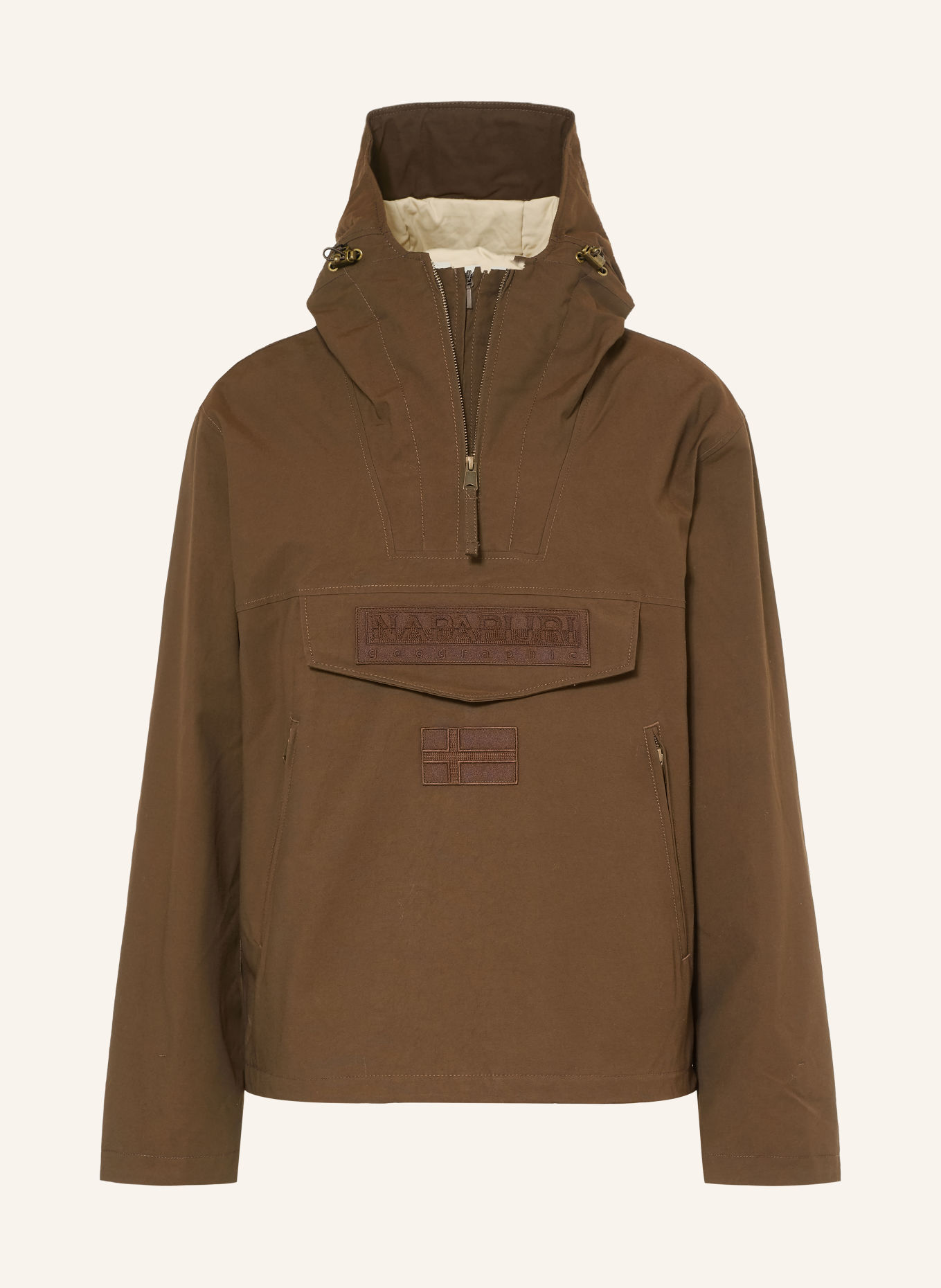 NAPAPIJRI Anorak RF NEXT COT: MARRON FONCÉ