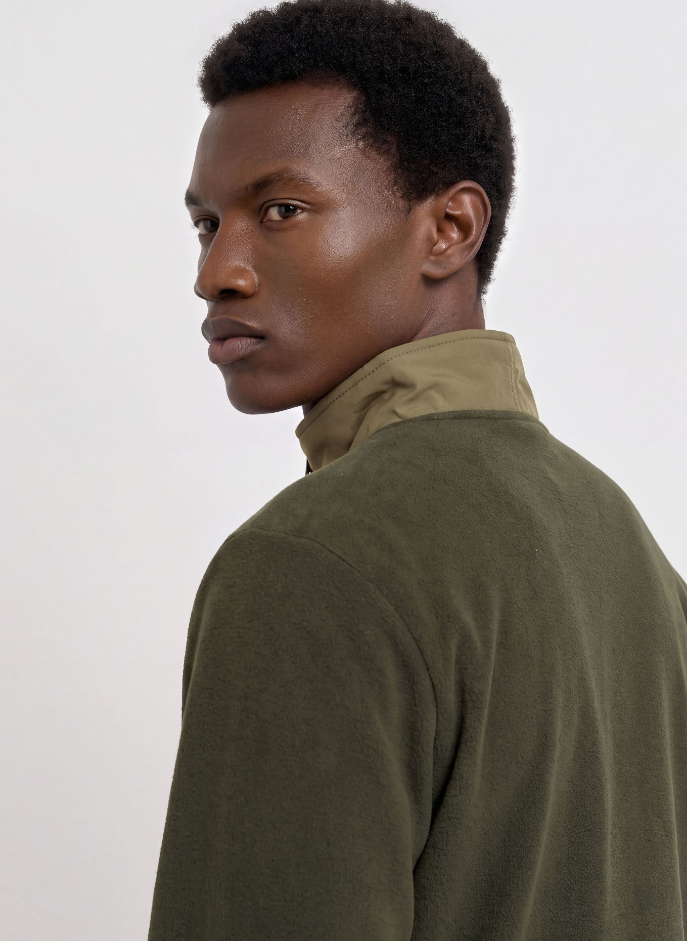 Columbia Fleece-tröja med dragkedja SEQUOIA GROVE™ II: GRÖN / BEIGE
