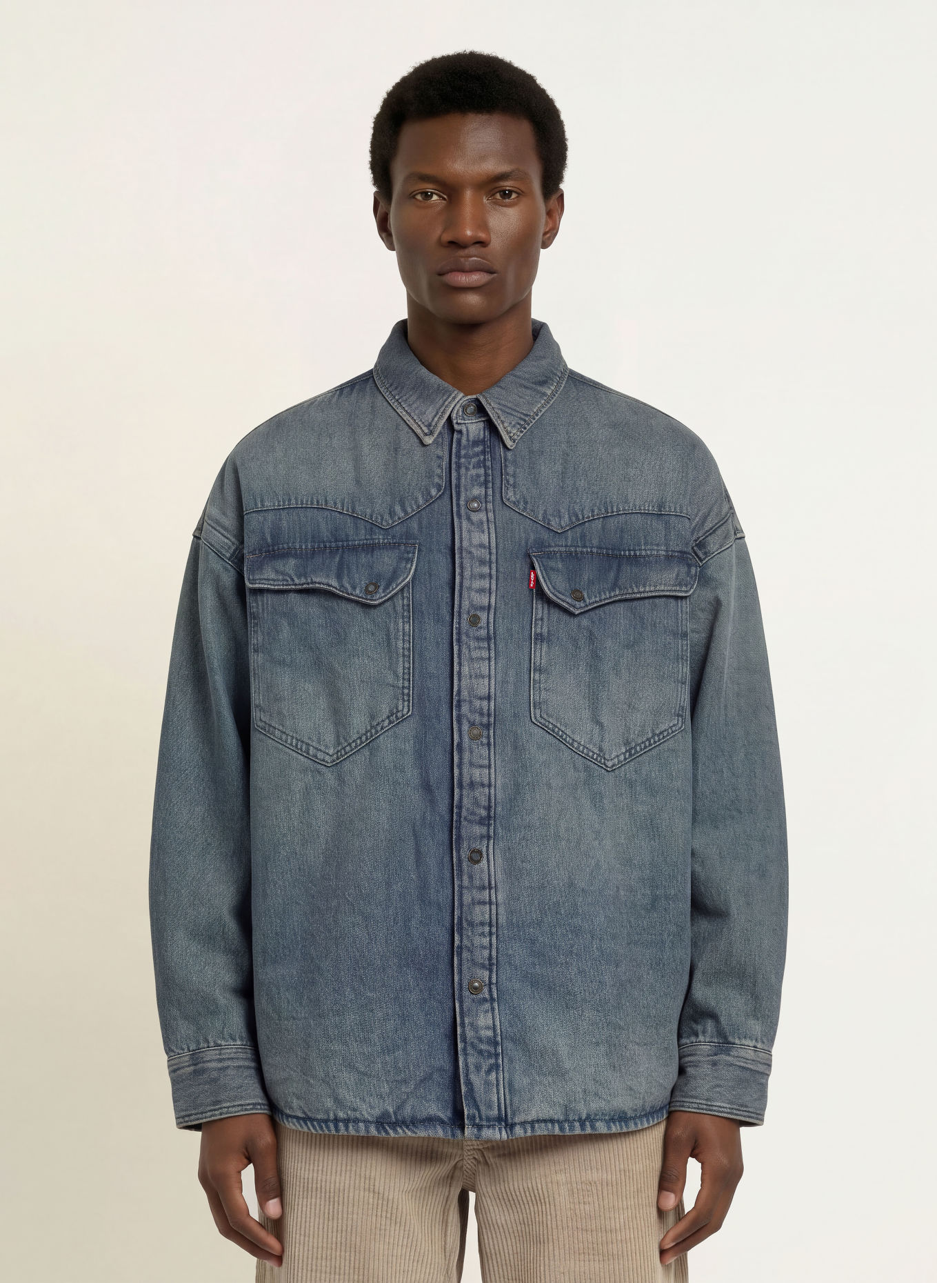 Levi's® Jeans-Overjacket LENNOX: BLAU