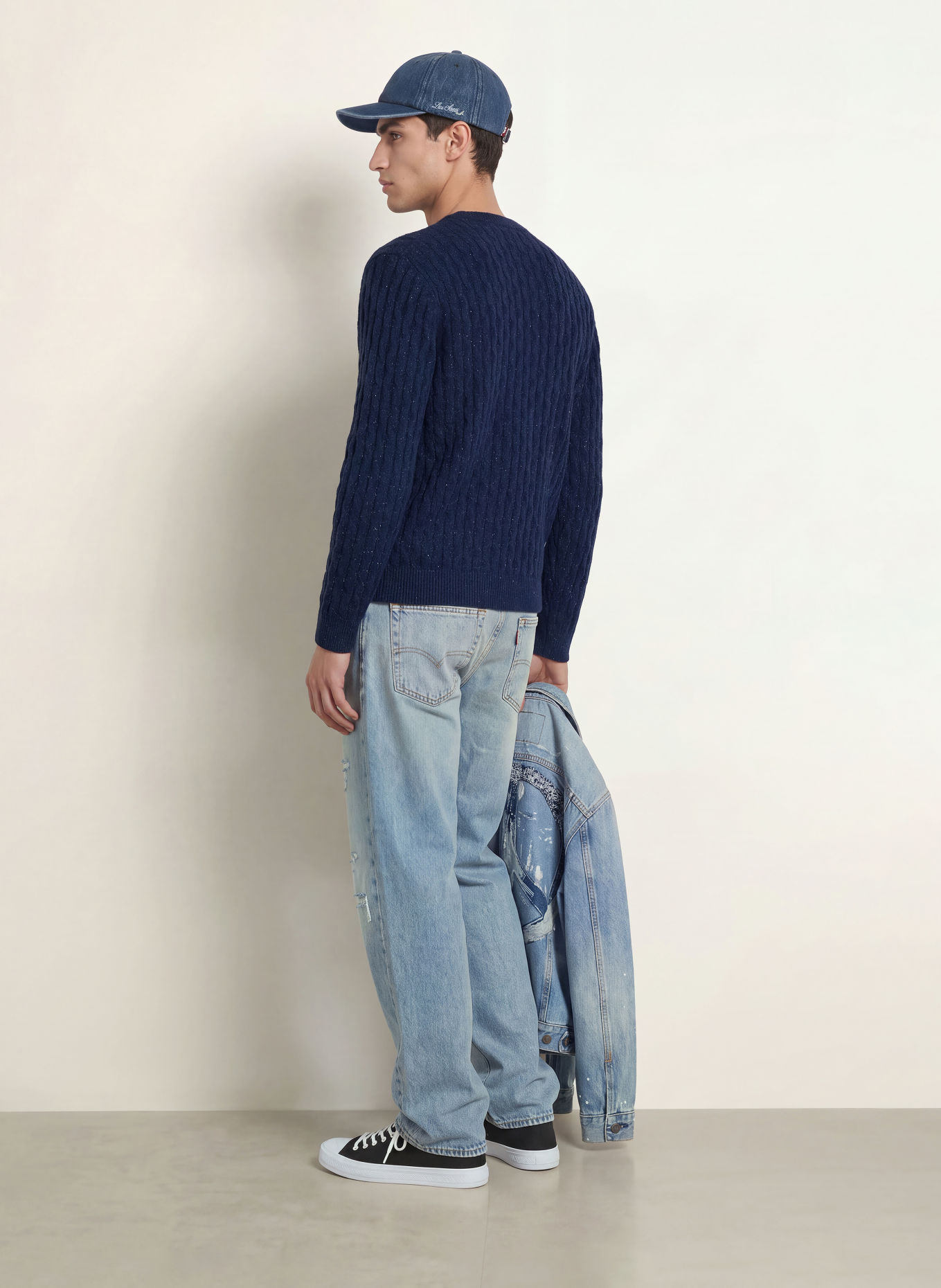 Levi's® Tröja PRESIDIO: BLÅ