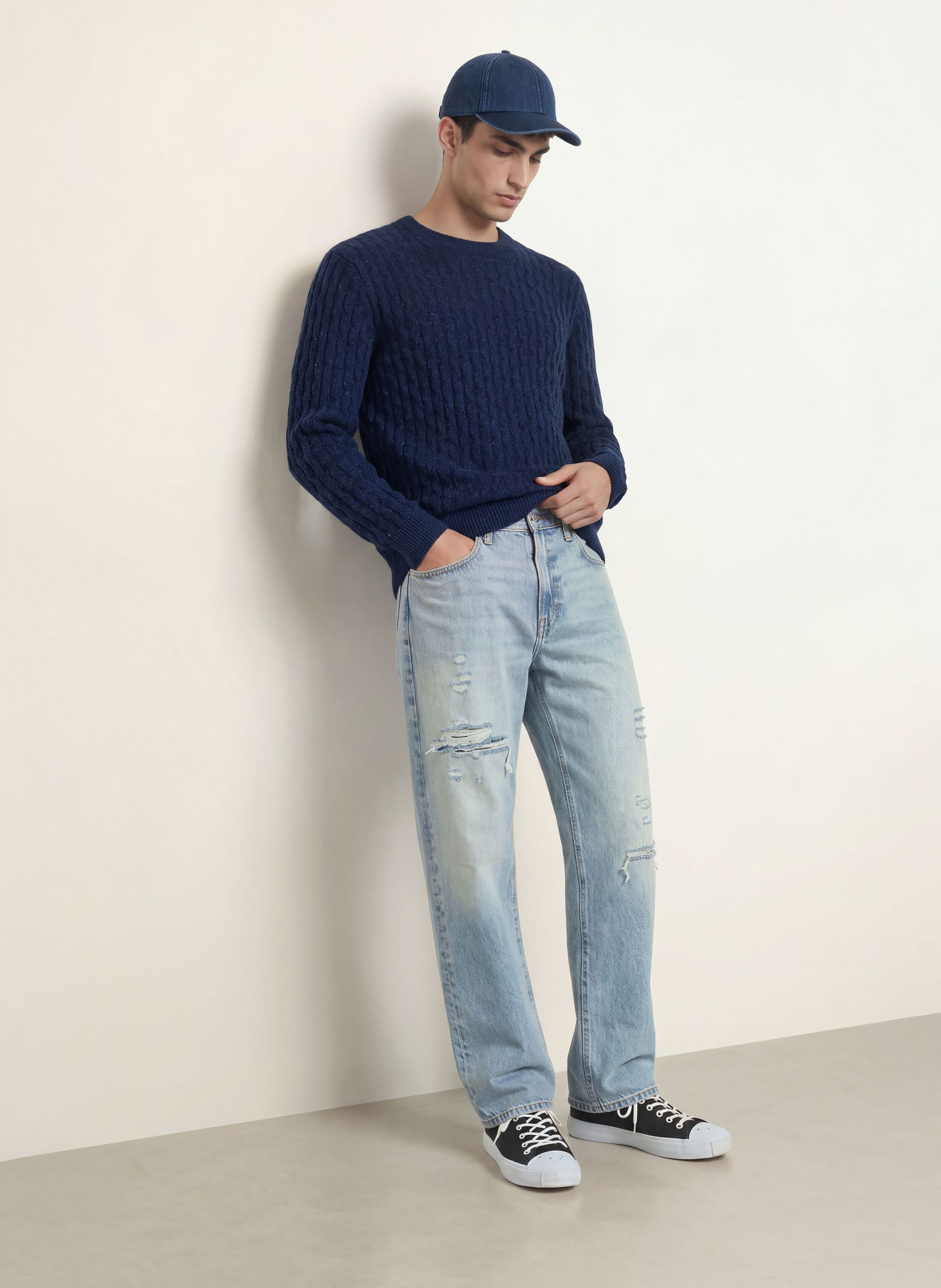 Levi's® Tröja PRESIDIO: BLÅ