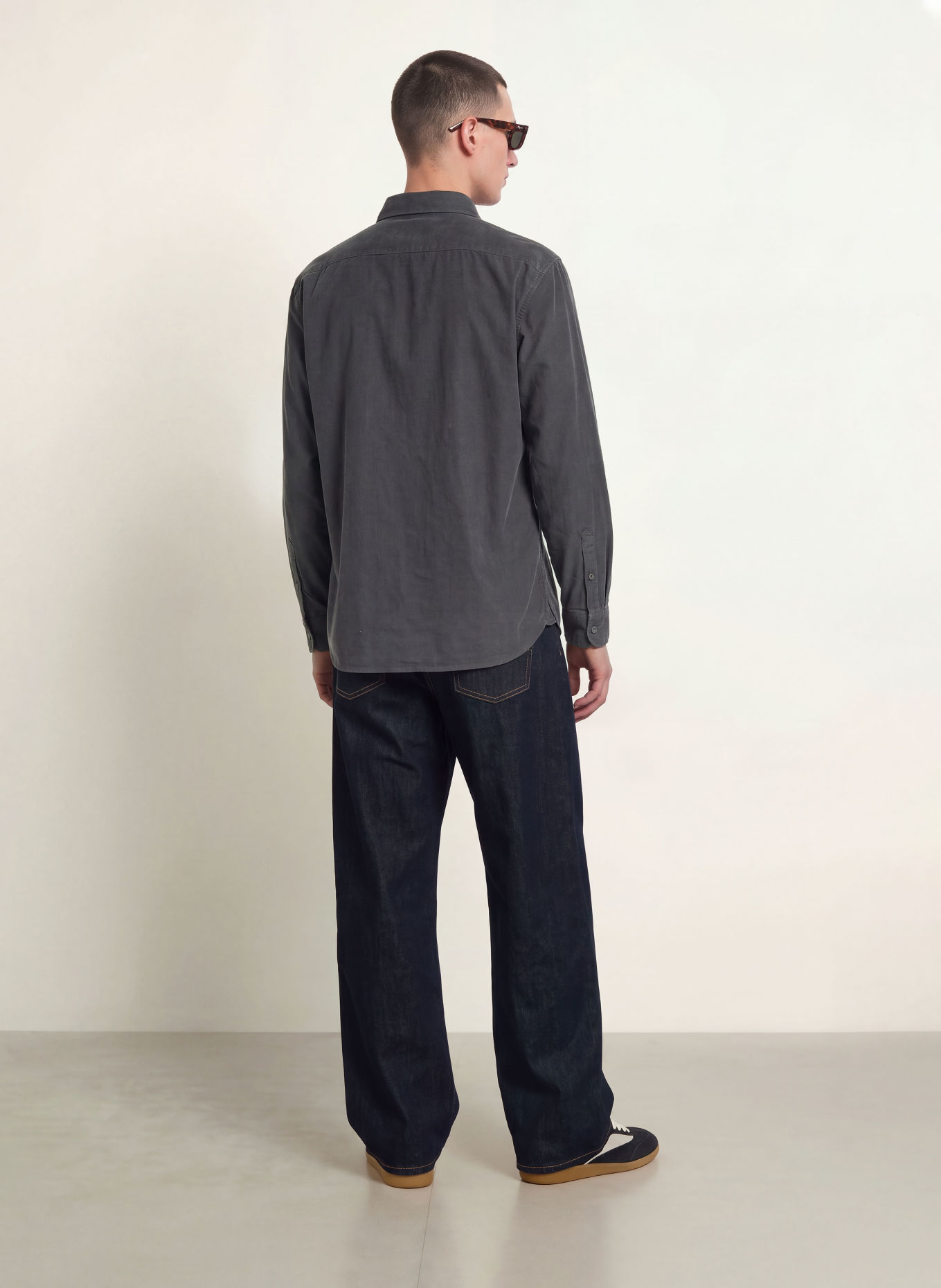 Levi's® Chemise en velours côtelé JACKSON WORKER, coupe décontractée: GRIS FONCÉ