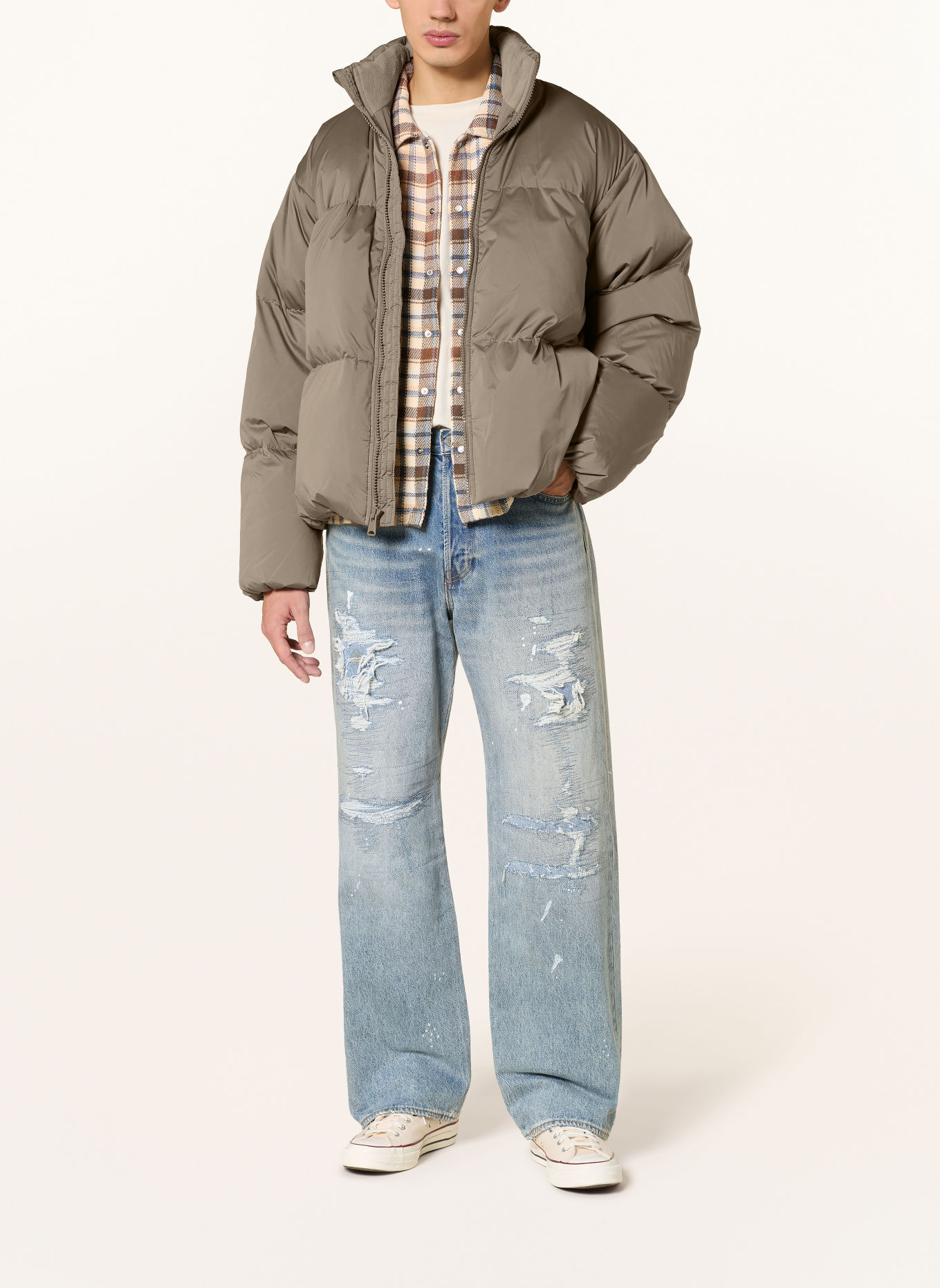 Levi's® Péřové bundy: HNĚDÁ