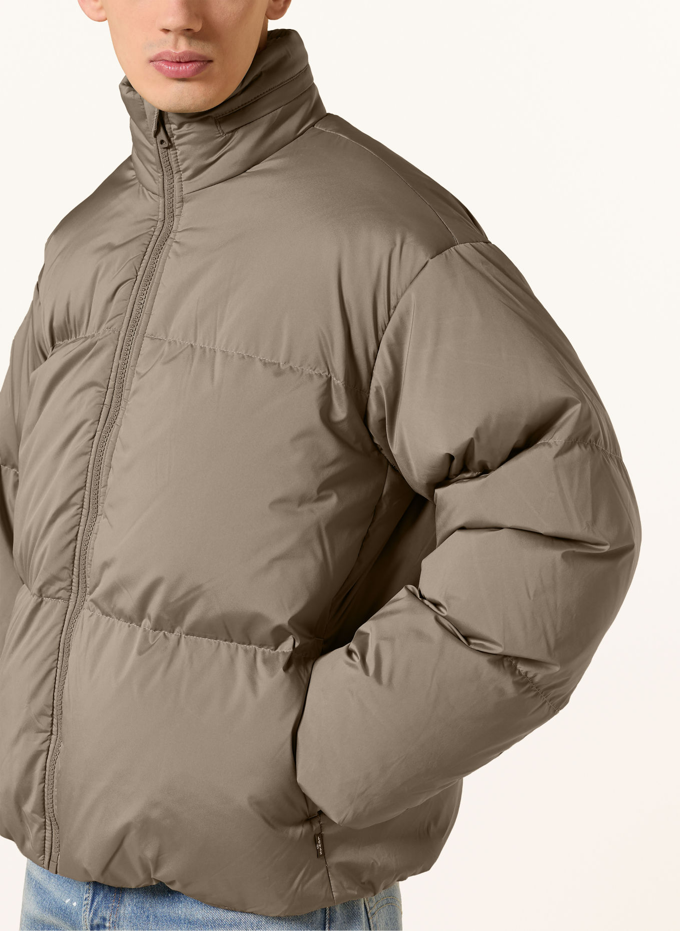Levi's® Péřové bundy: HNĚDÁ