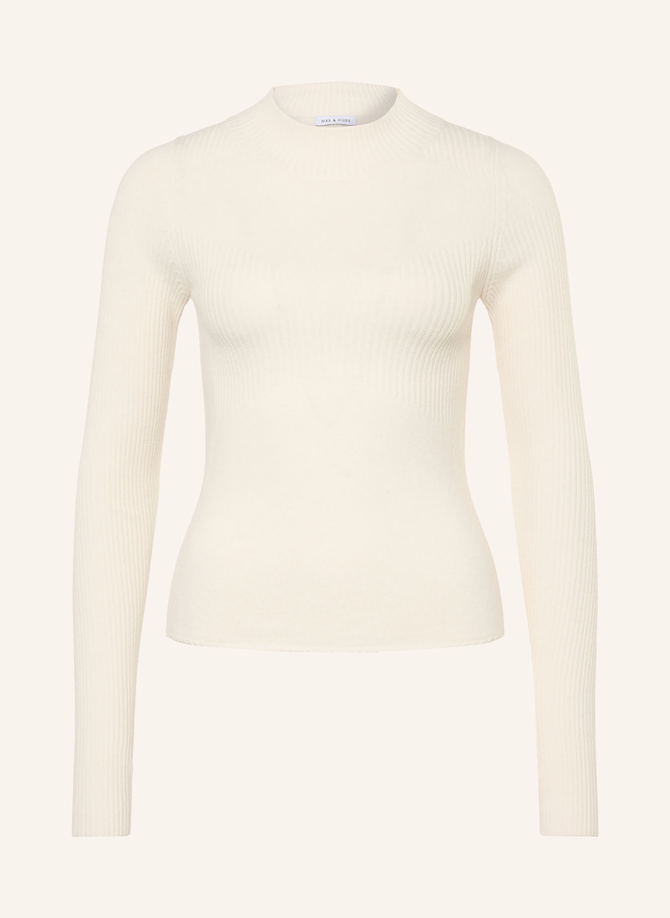 MRS & HUGS Cashmere Sweaters: ECRU