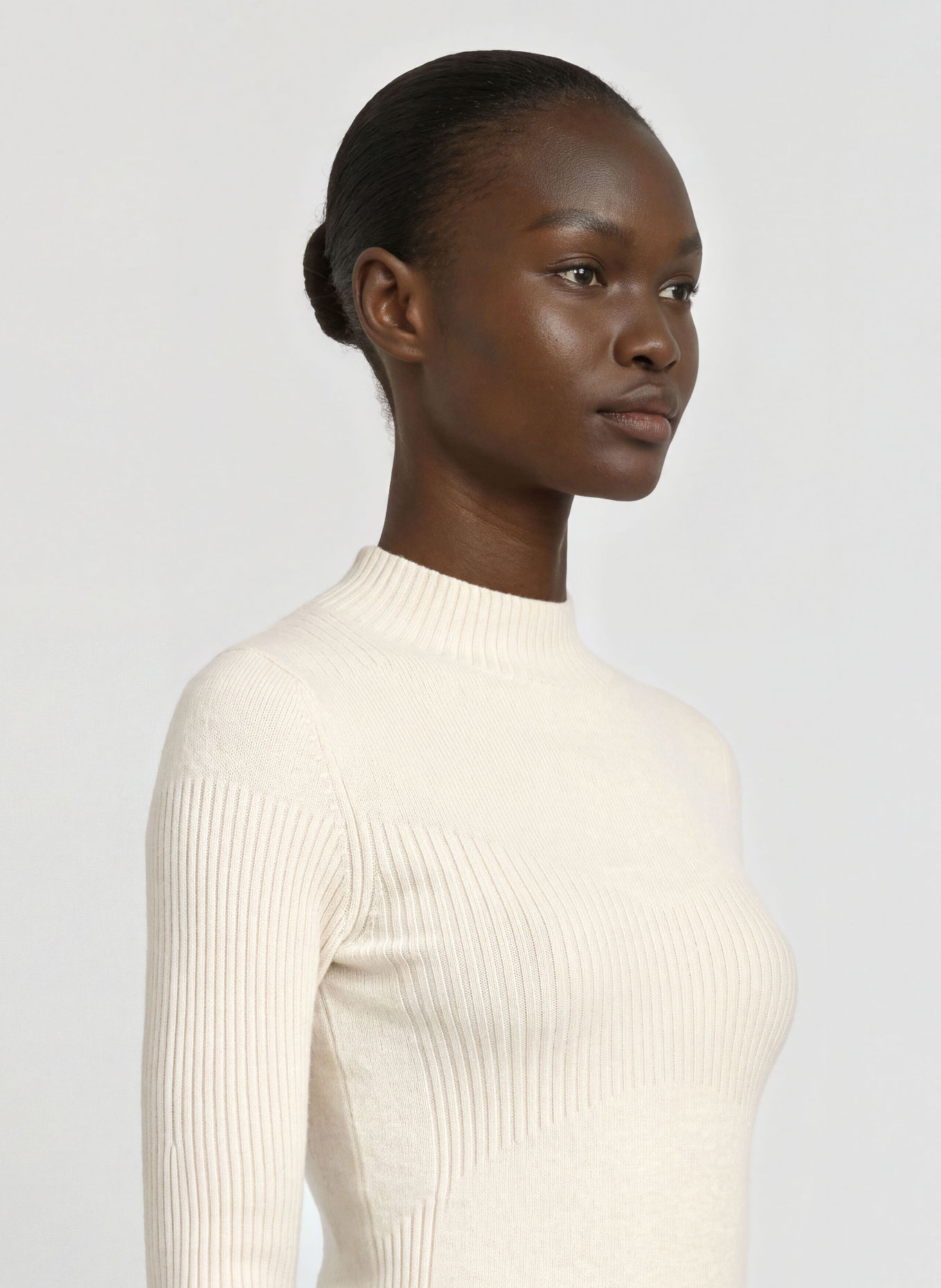 MRS & HUGS Cashmere Sweaters: ECRU