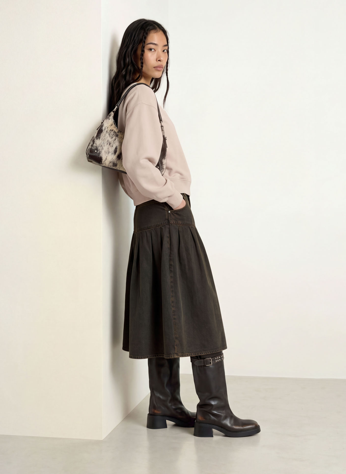 Levi's® Sweatshirt: BEIGE