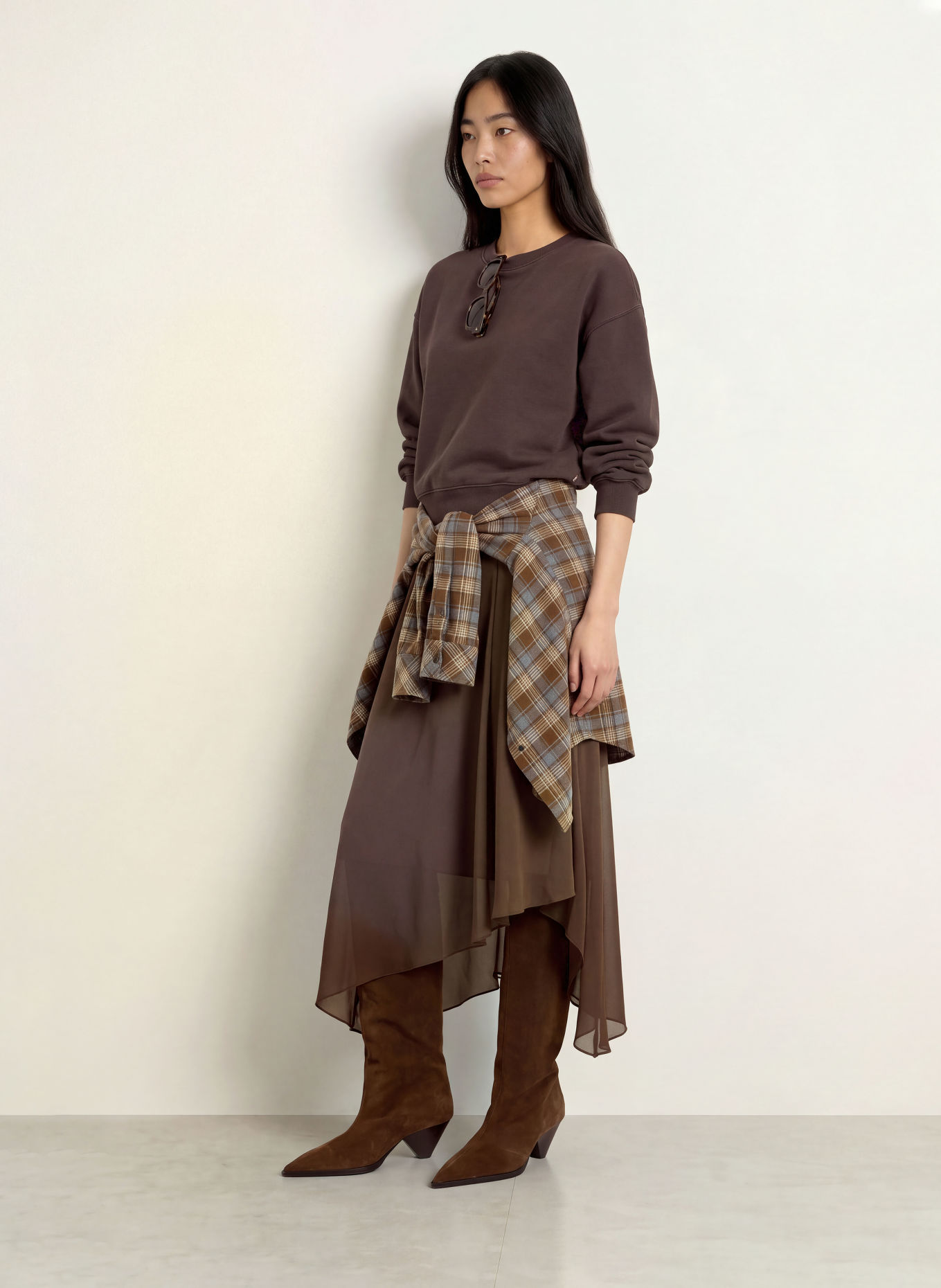 Levi's® Sweatshirt: MARRON FONCÉ