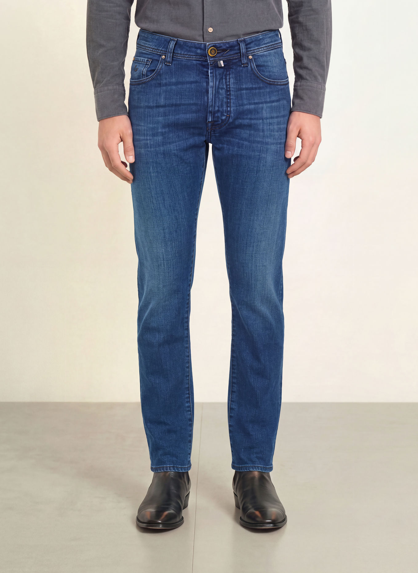 JACOB COHEN Jean slim fit: 100D DARK BLUE