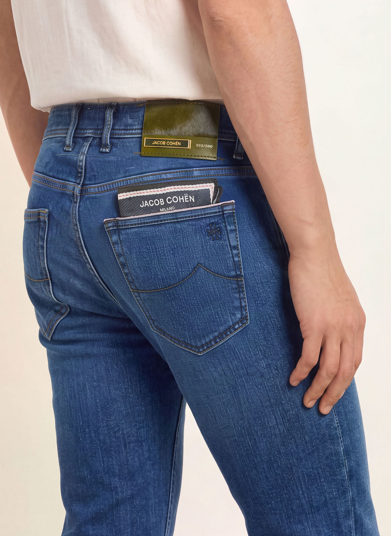 JACOB COHEN Jean slim fit: 100D DARK BLUE