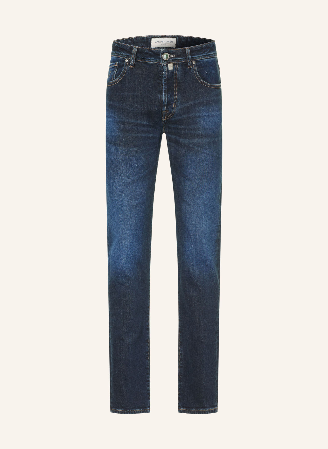 JACOB COHEN BARD Slim Fit Jeans: 100D DARK BLUE