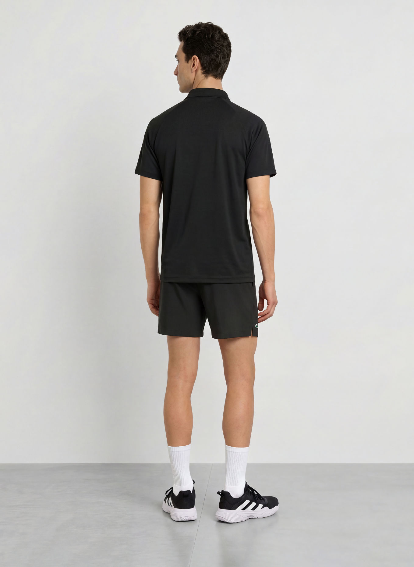 LACOSTE Tennisshort: ZWART
