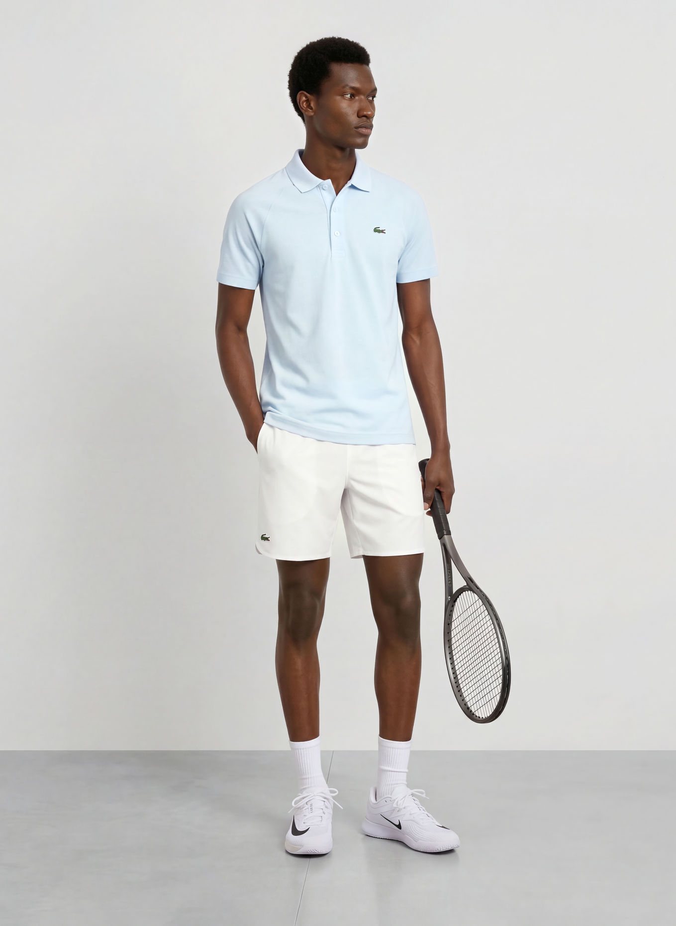 LACOSTE Tennisshort: WIT