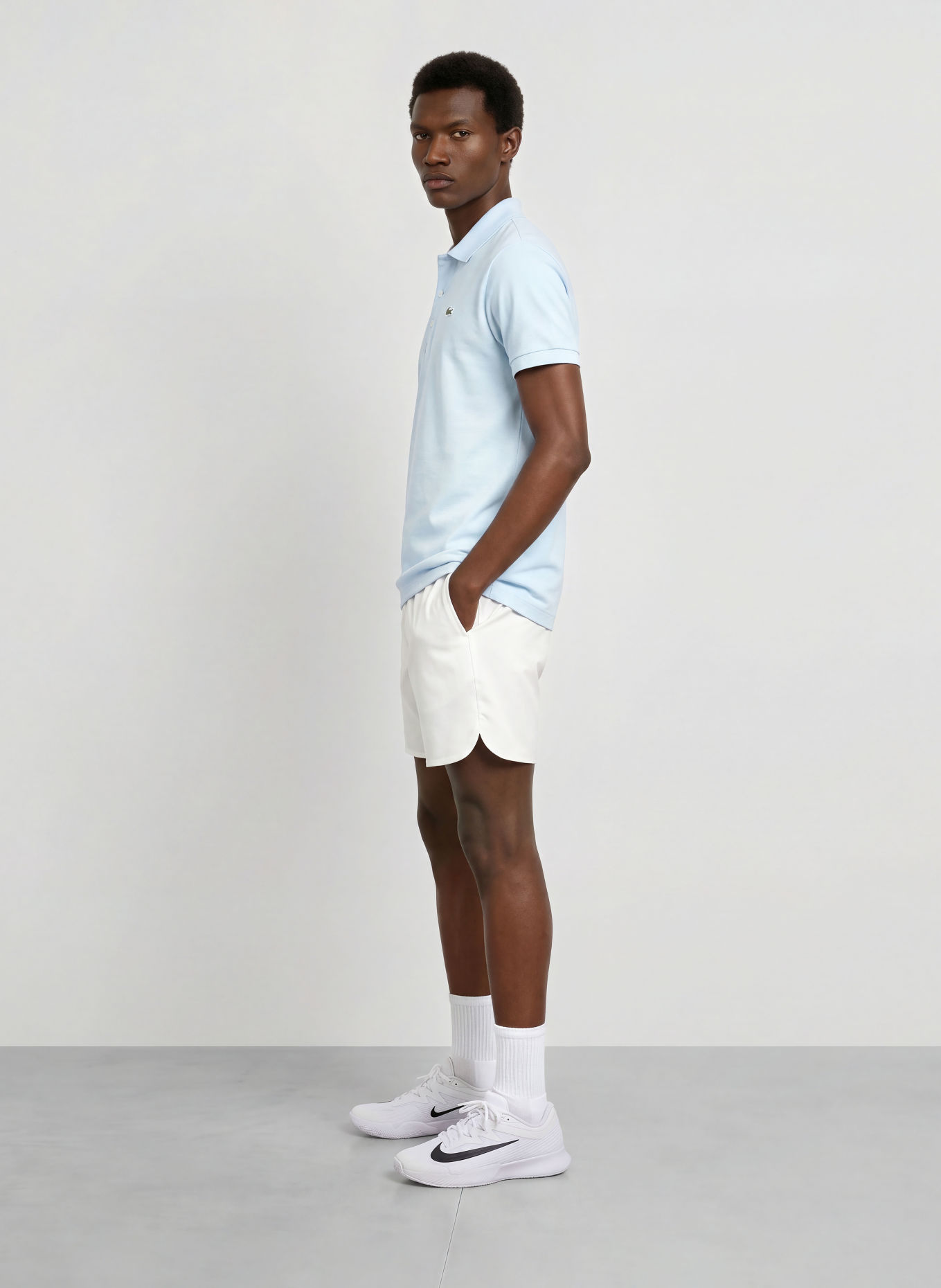 LACOSTE Tennisshort: WIT
