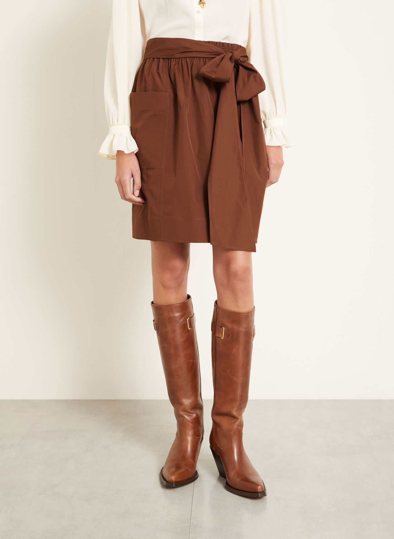 Chloé Jupe: MARRON