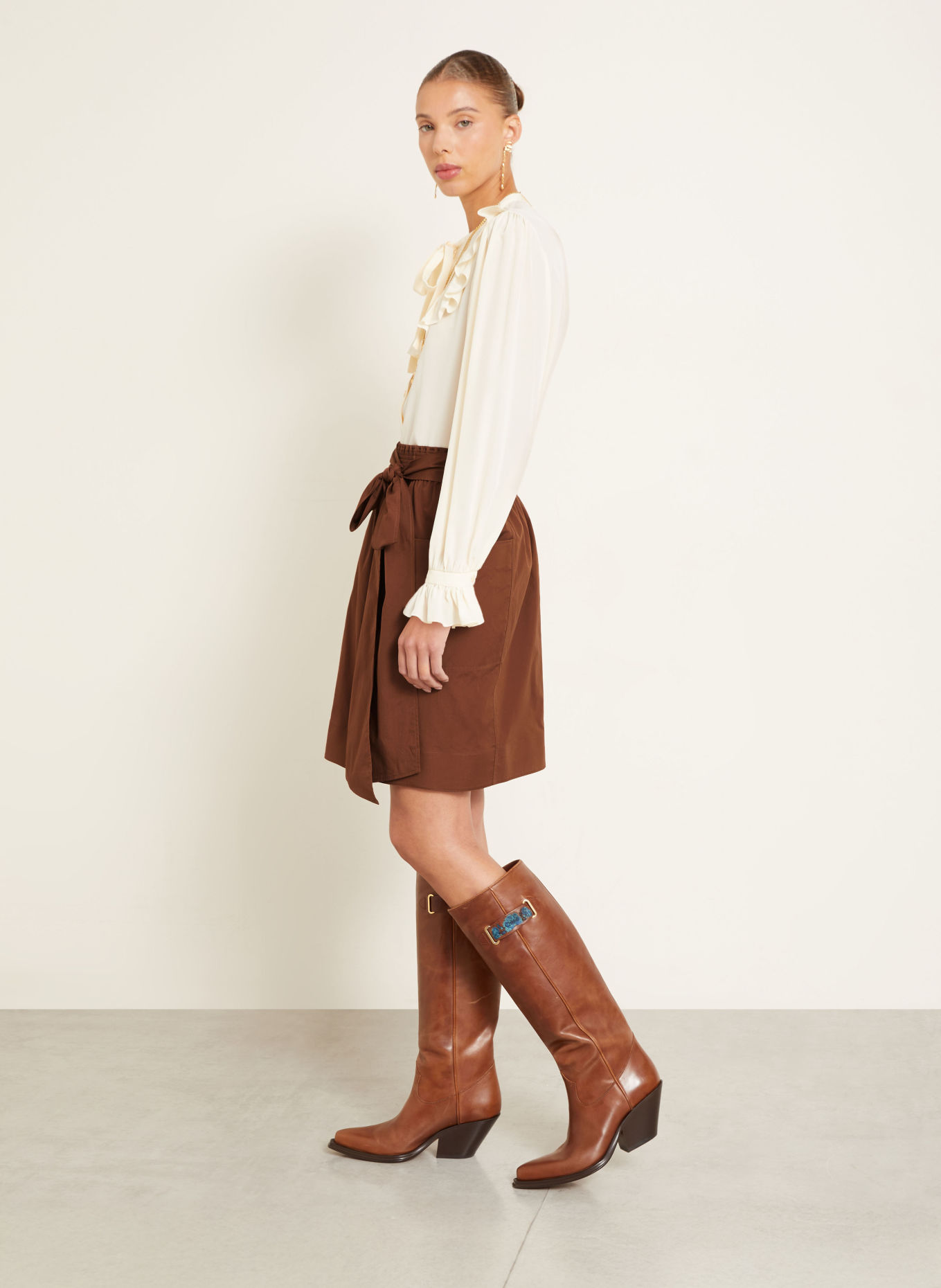 Chloé Jupe: MARRON