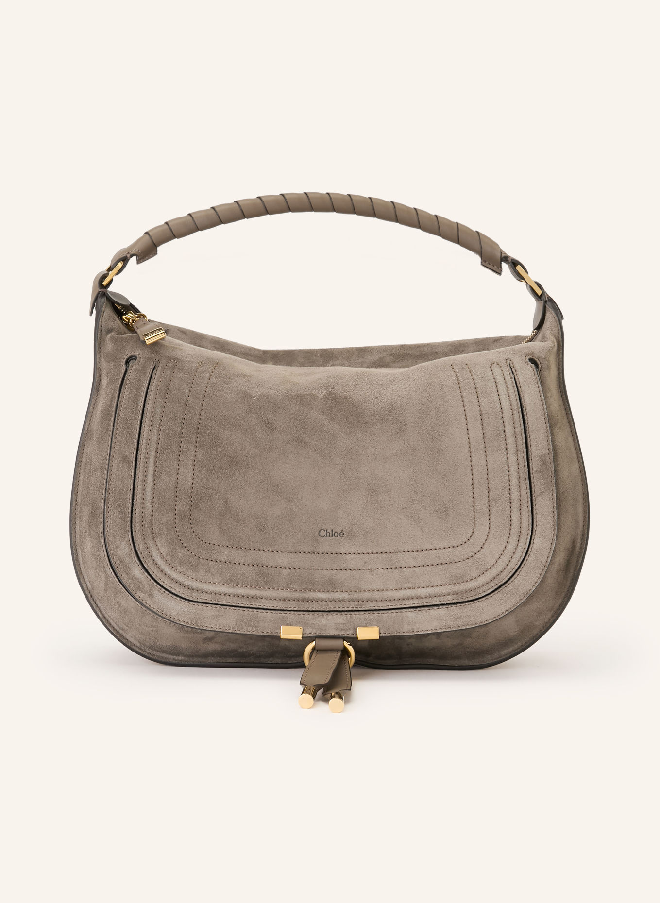 Chloé Handtasche MARCIE: 031 Nickel Grey