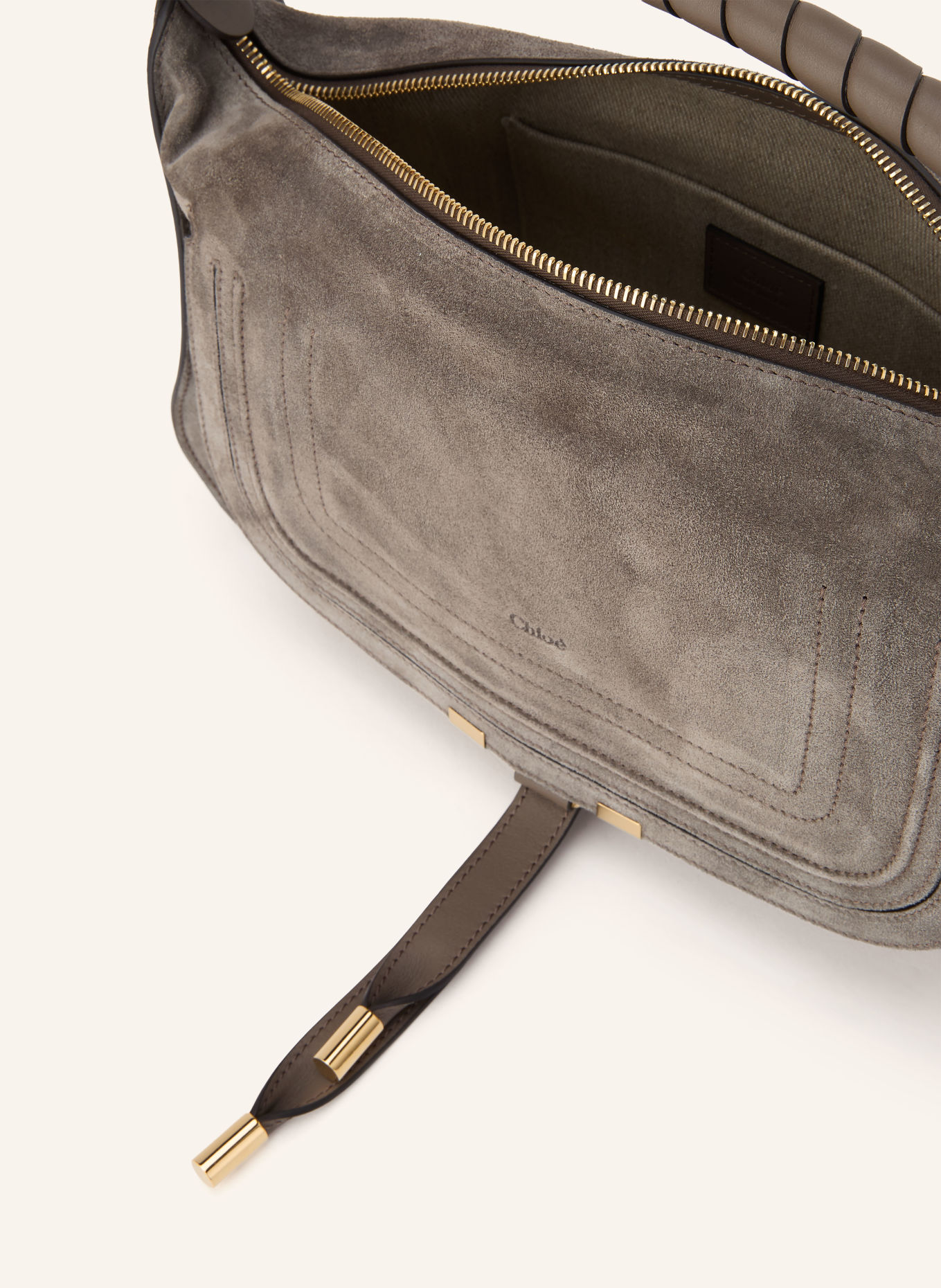 Chloé MARCIE Handbag: 031 Nickel Grey