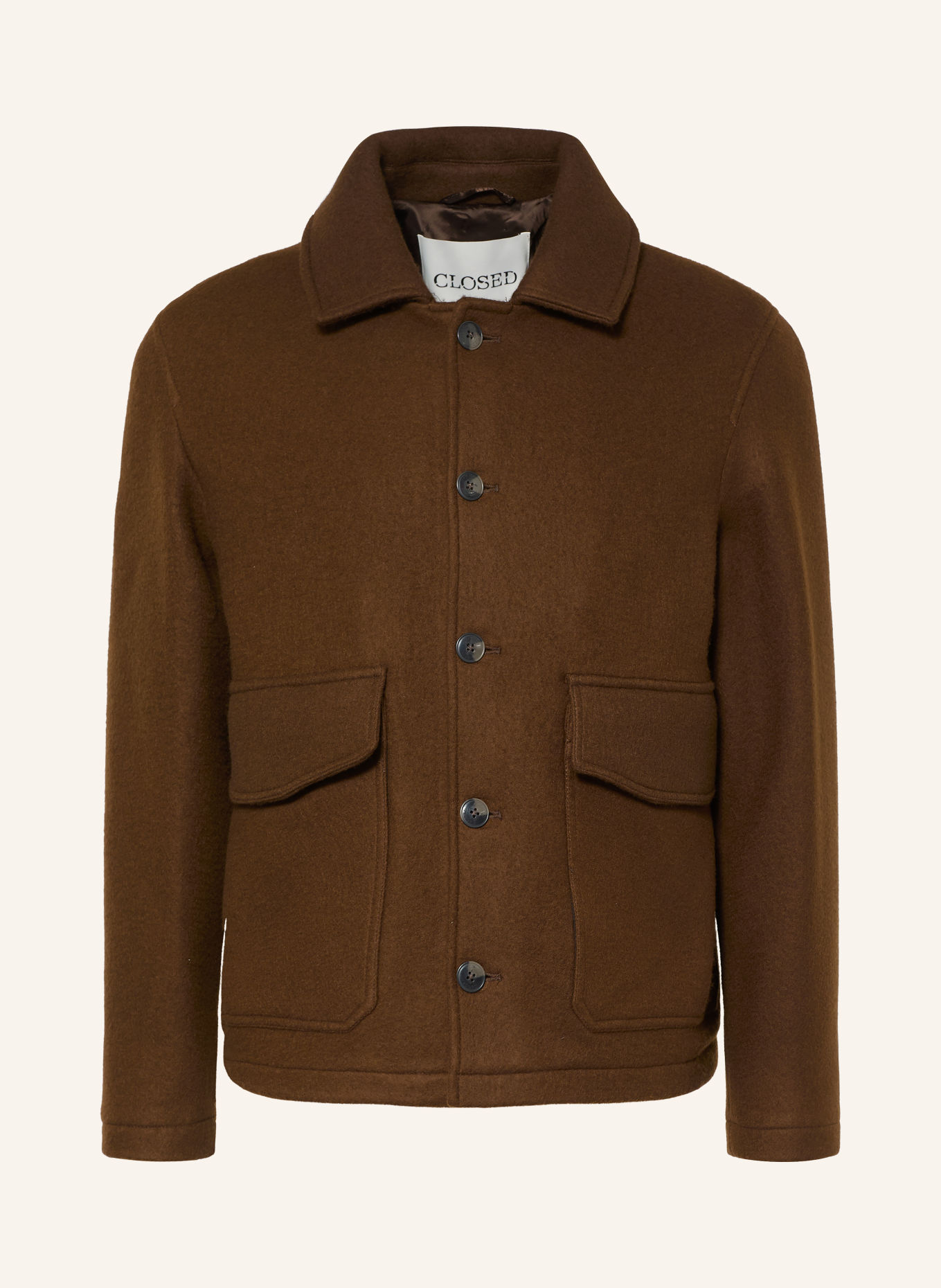 CLOSED Jacke: DUNKELBRAUN