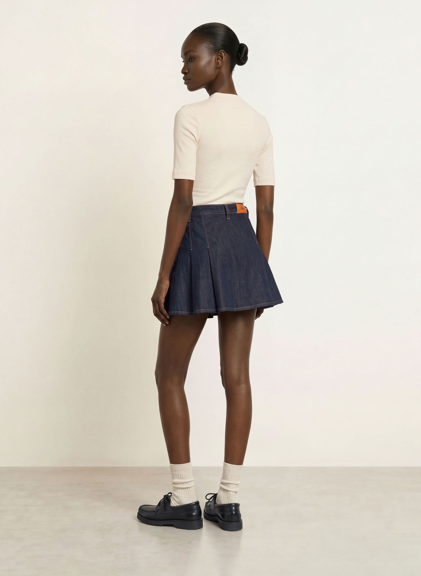 LACOSTE Knit shirt: WHITE