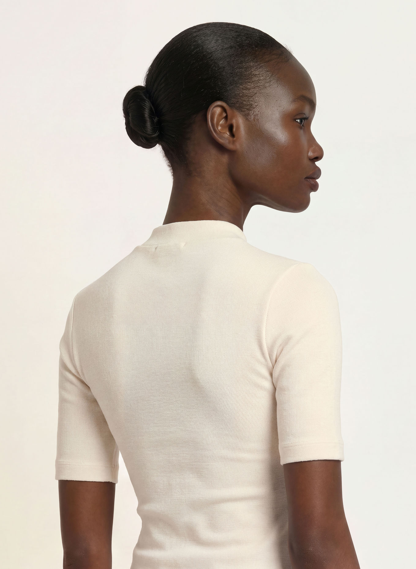 LACOSTE Knit shirt: WHITE