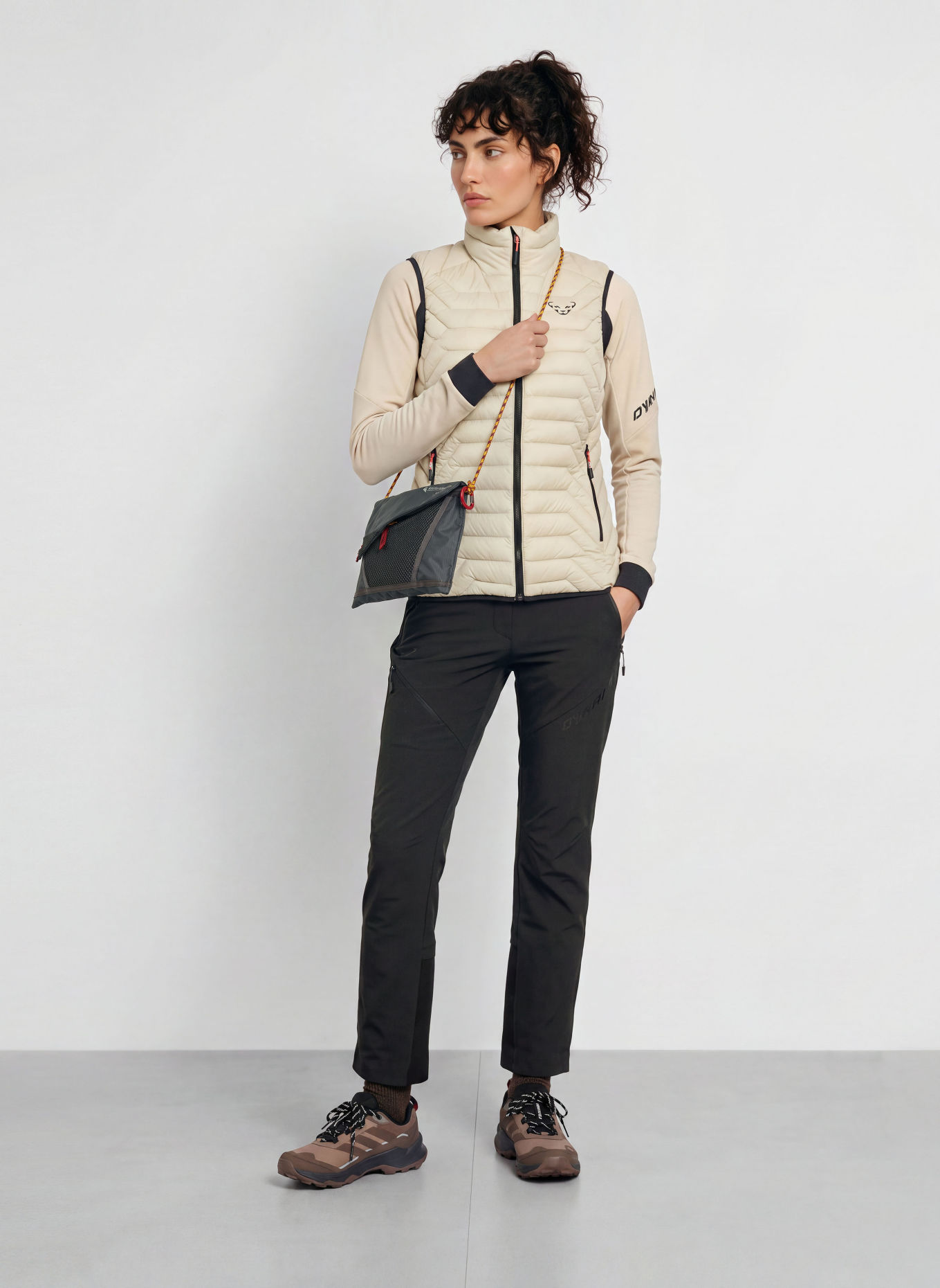 DYNAFIT Lightweight-Daunenweste RADICAL: ECRU
