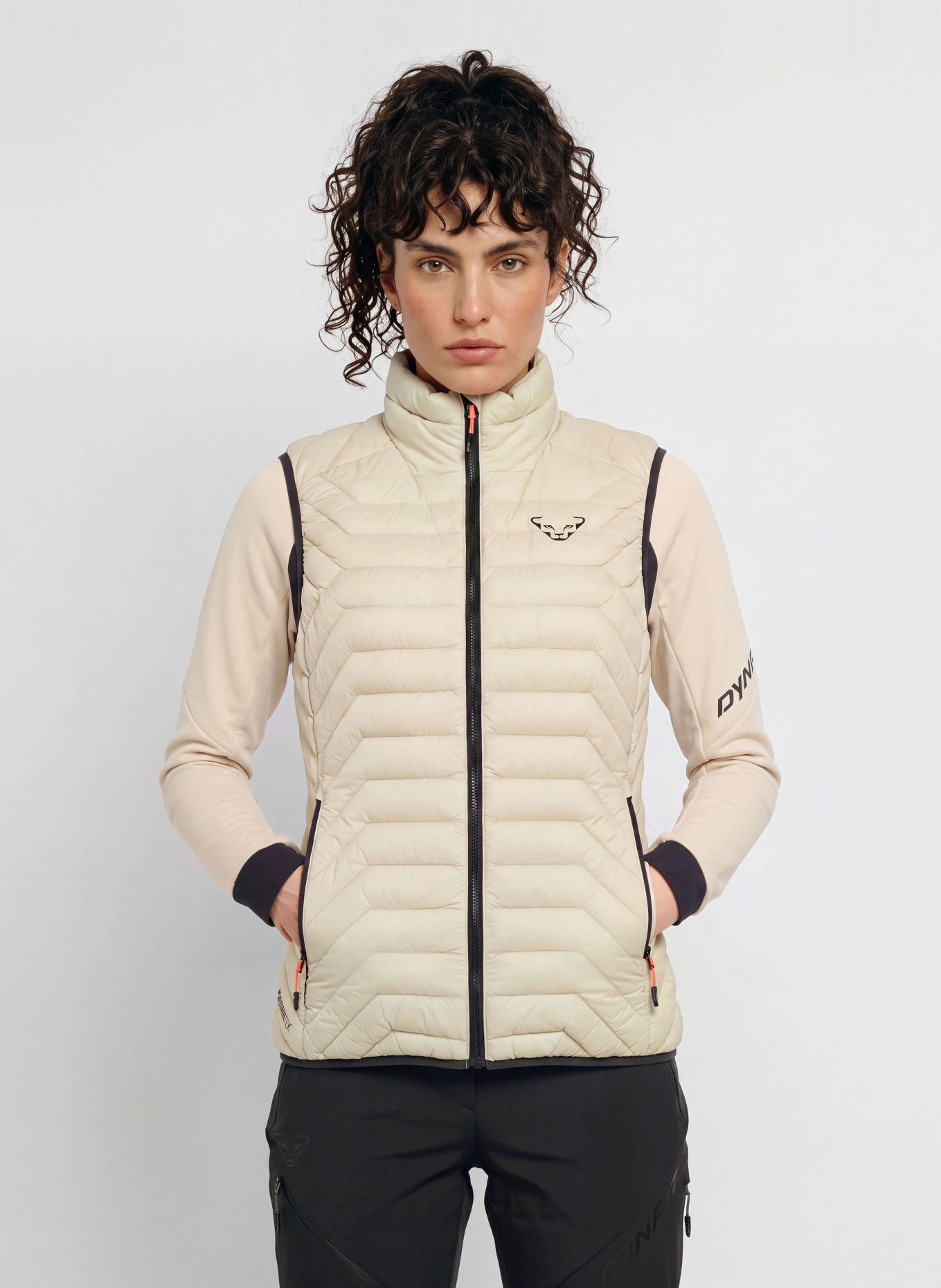DYNAFIT Lightweight-Daunenweste RADICAL: ECRU