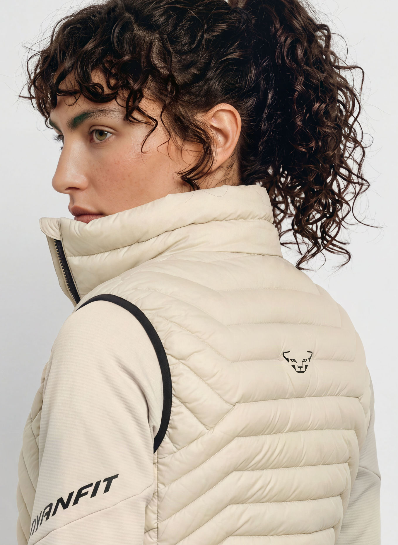 DYNAFIT Lightweight-Daunenweste RADICAL: ECRU