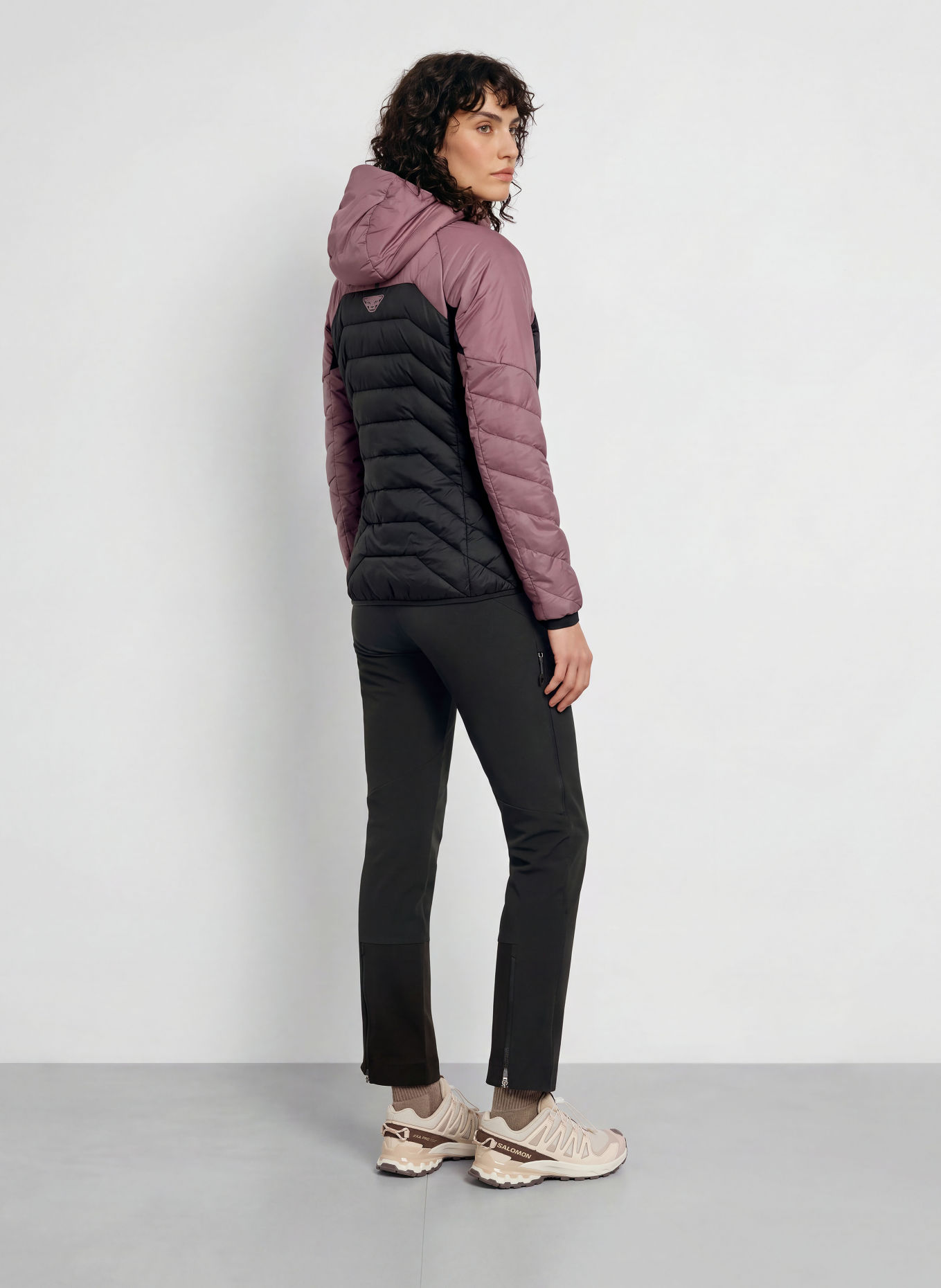 DYNAFIT RADICAL INSULATION Quilted Jacket: PURPLE / BLACK