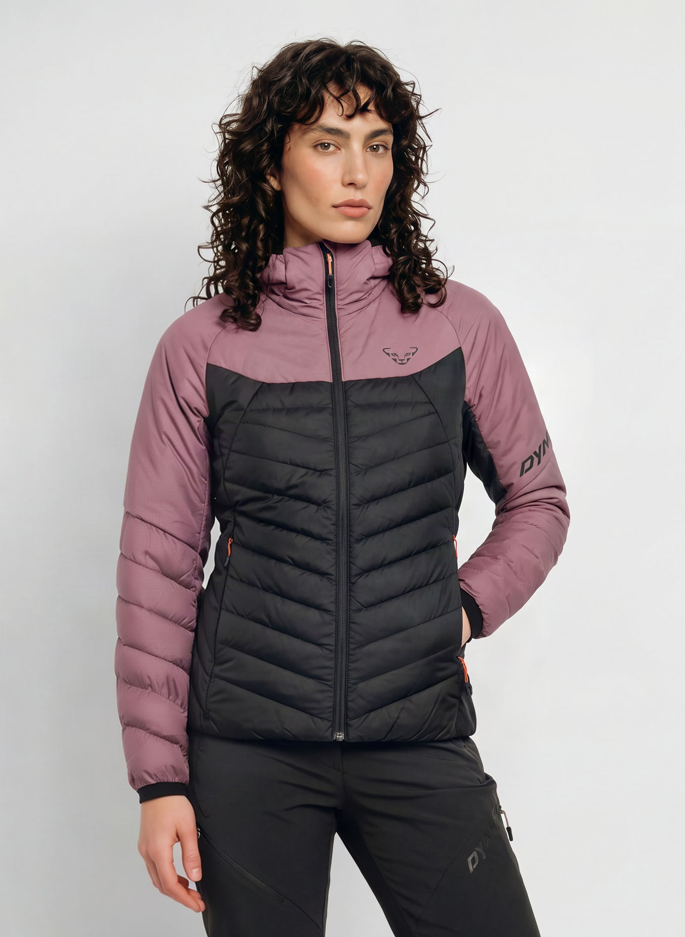 DYNAFIT RADICAL INSULATION Quilted Jacket: PURPLE / BLACK