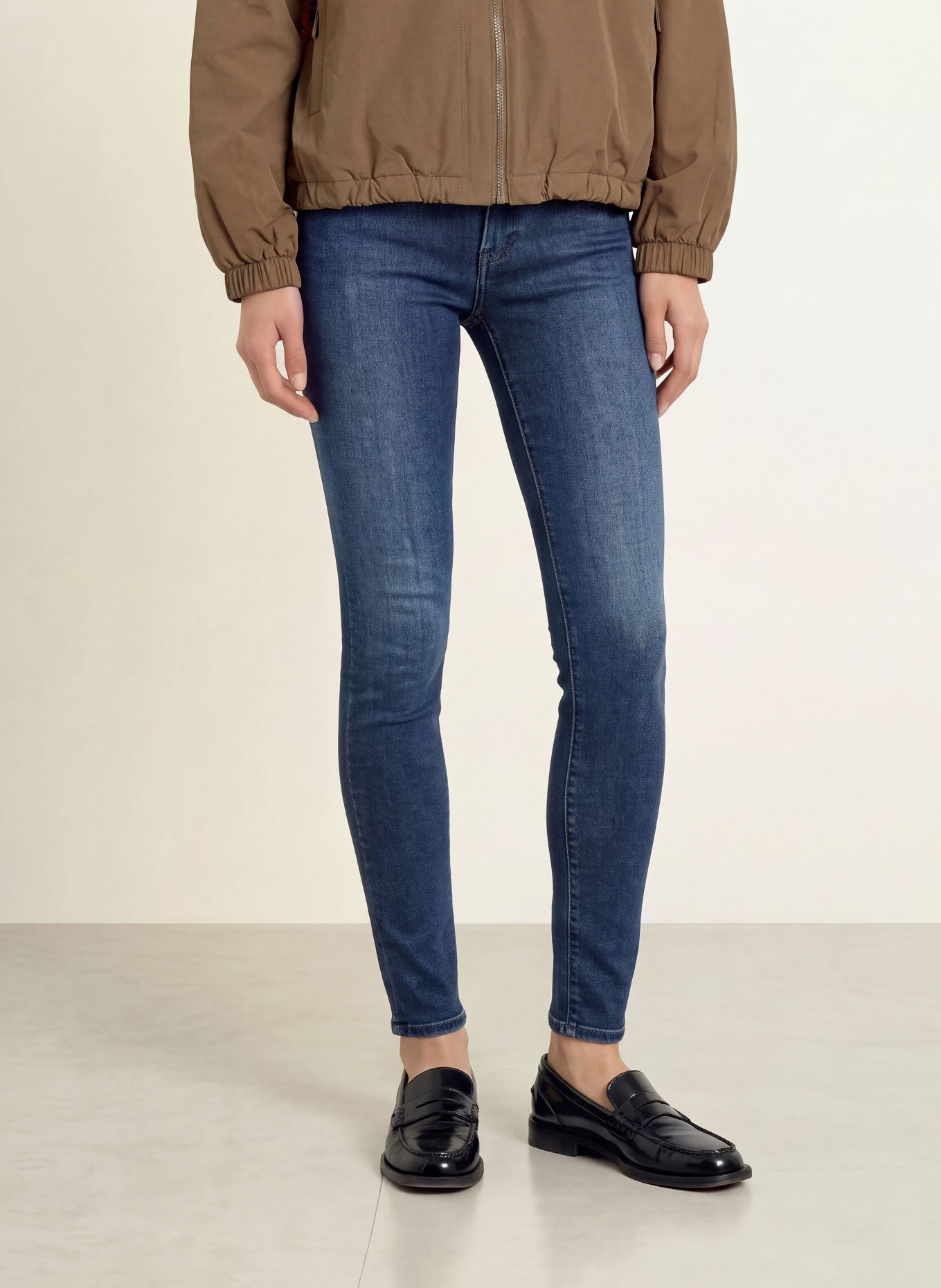 REPLAY Skinny jeans NEW LUZ: C009 MEDIUM BLUE